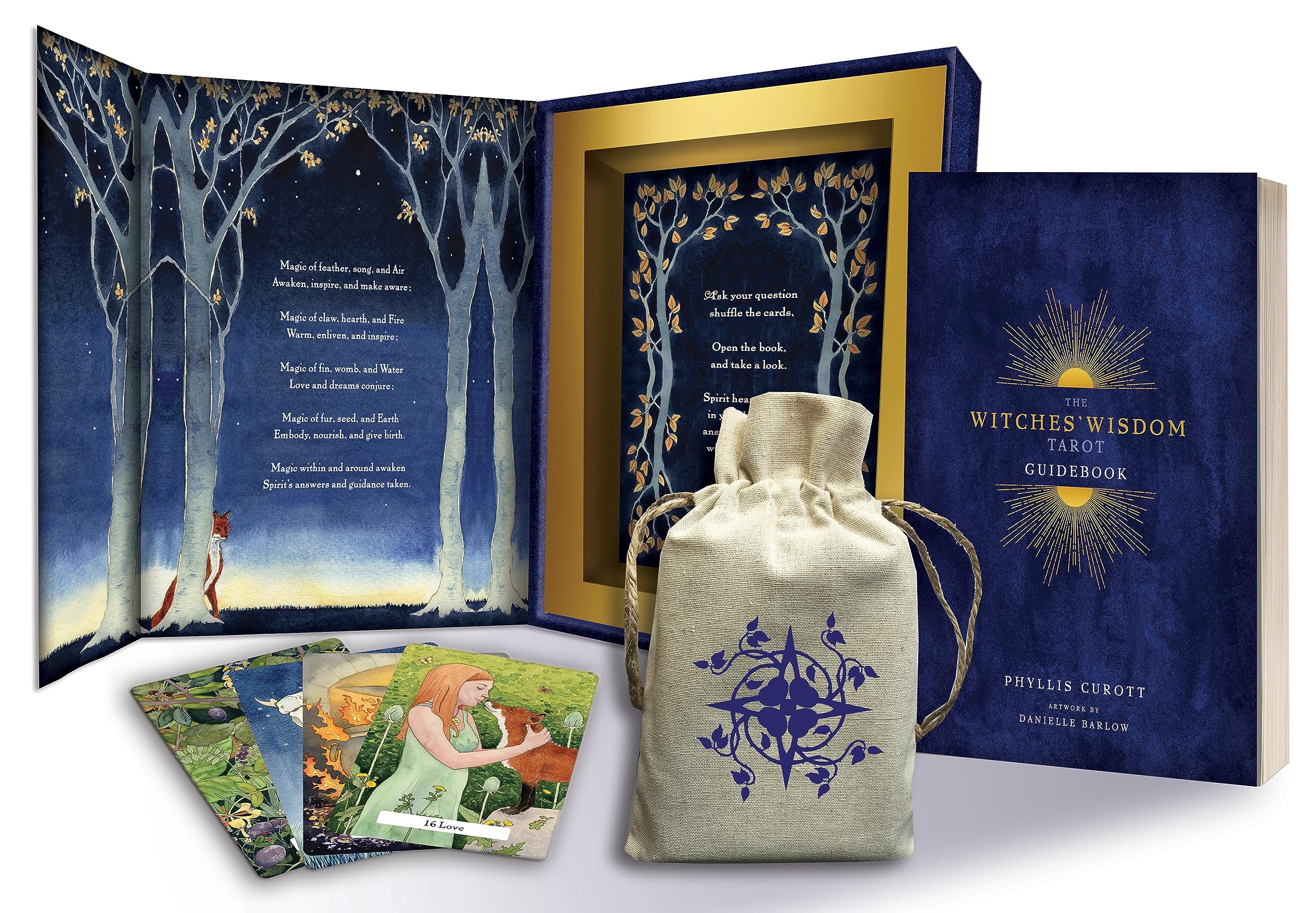 The Witches' Wisdom Tarot (Deluxe Keepsake Edition): A 78-Card Deck and Guidebook Religion & Esotericism