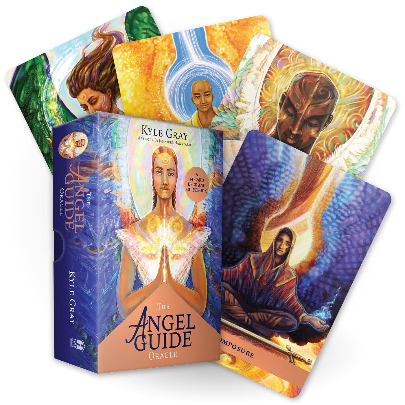 The Angel Guide Oracle, Orakelkarten: A 44-Card Deck and Guidebook Religion & Esotericism