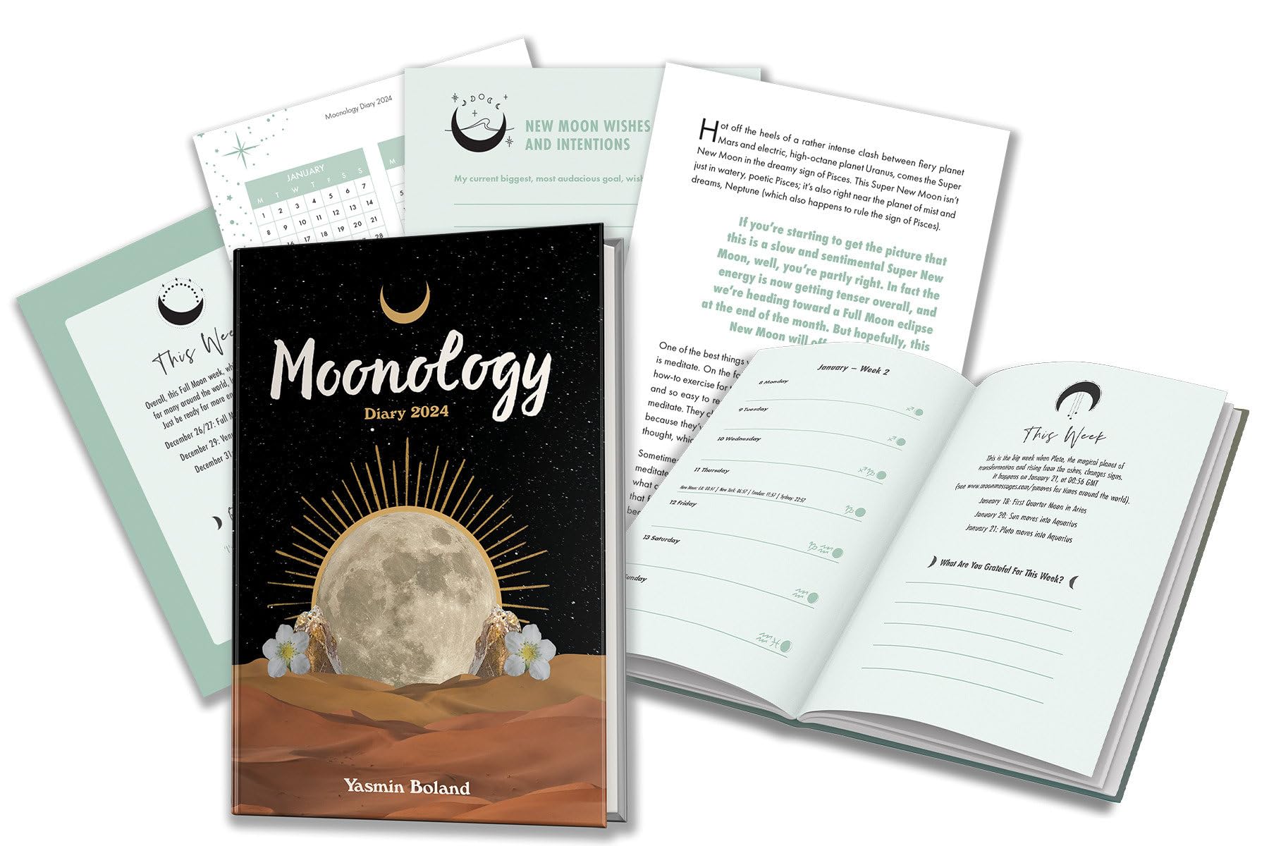 Moonology (TM) Diary 2024 Self-help