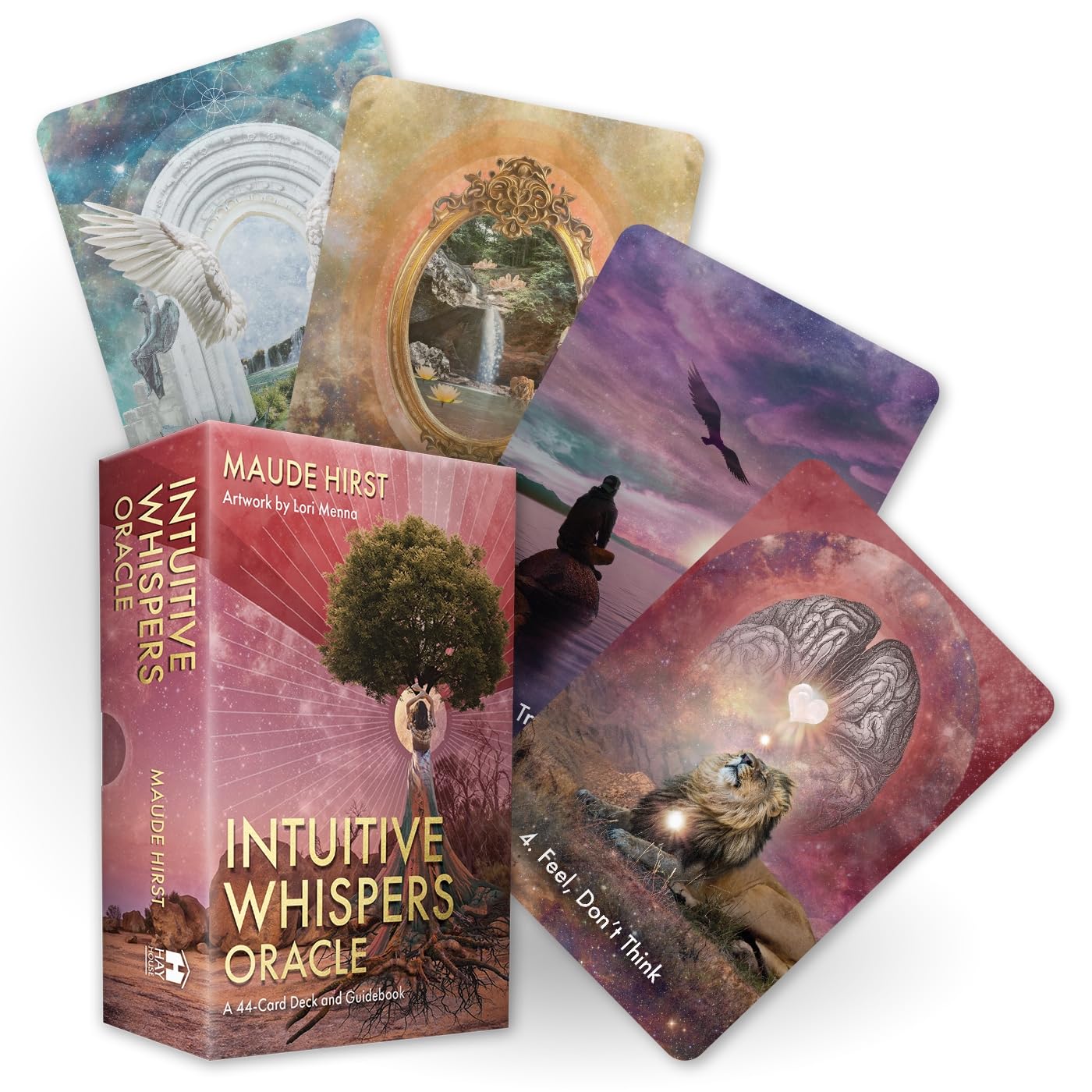 Intuitive Whispers Oracle: A 44-card Deck and Guidebook Health, Nutrition & Fitness