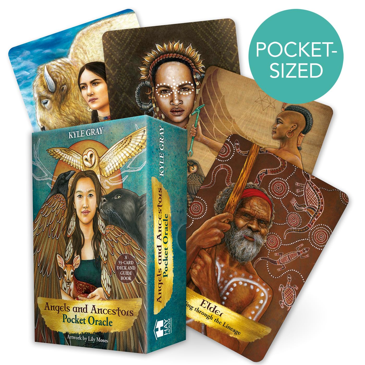Angels and Ancestors Pocket Oracle Cards: A 55-card Deck and Guidebook Lifestyle