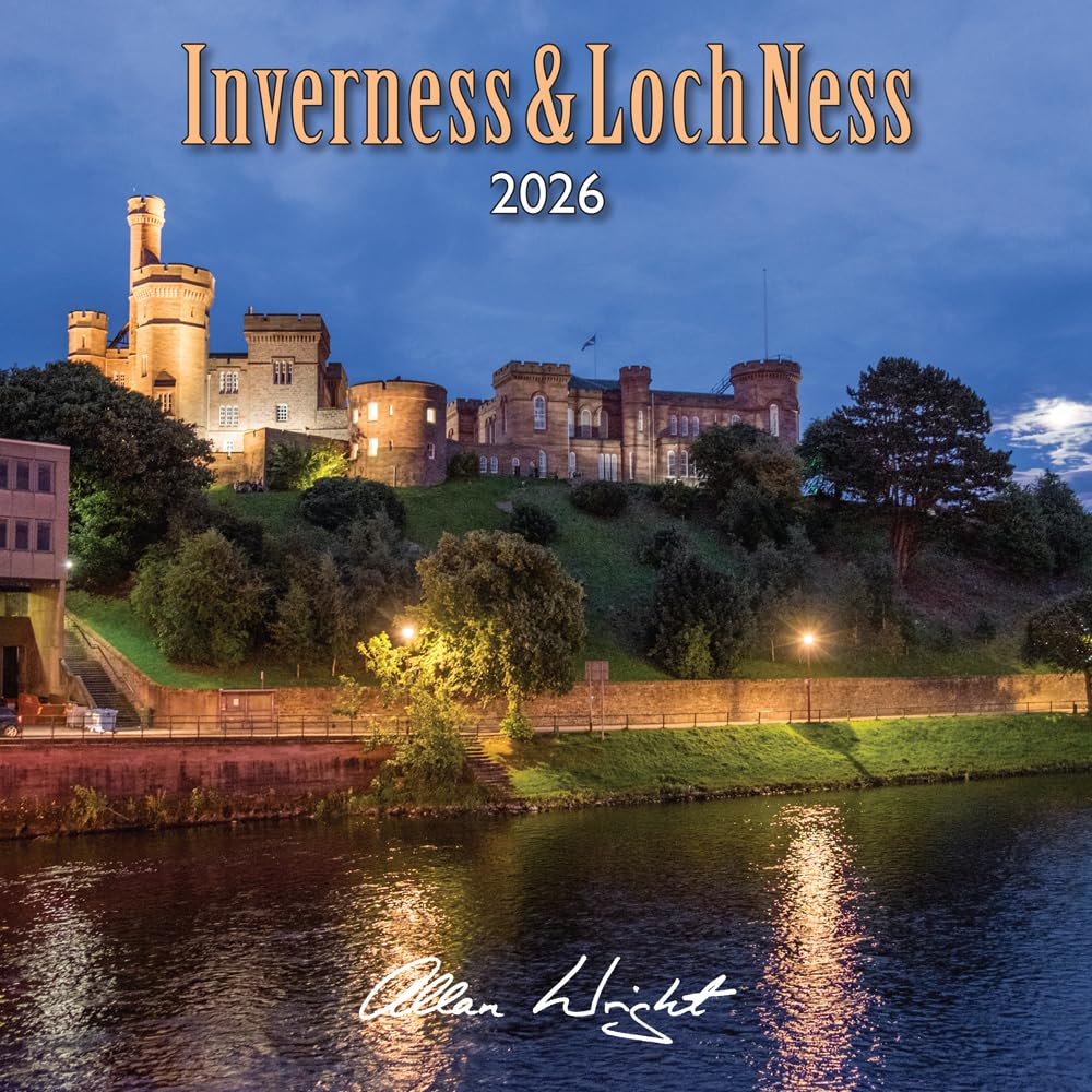 2026 Scotland Calendar Inverness & Loch Ness – Wall Calendar – Month to View – 12 Months Books