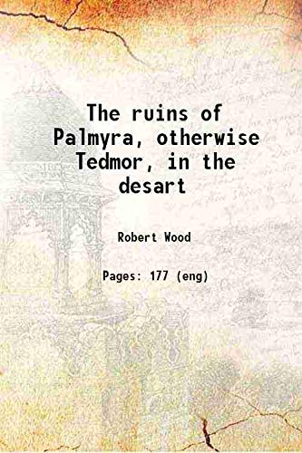 The Ruins of Palmyra Social Sciences