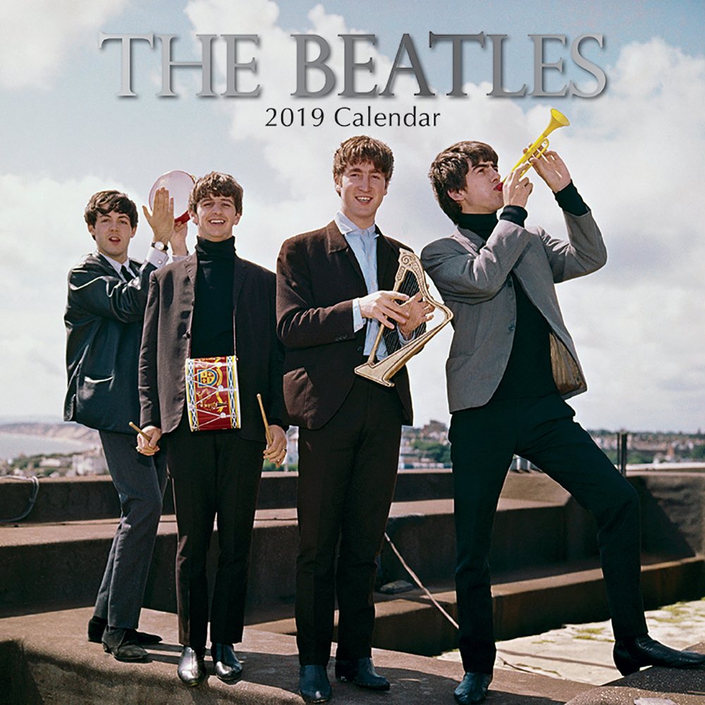 Browntrout 2019 Calendar - The Beatles Books