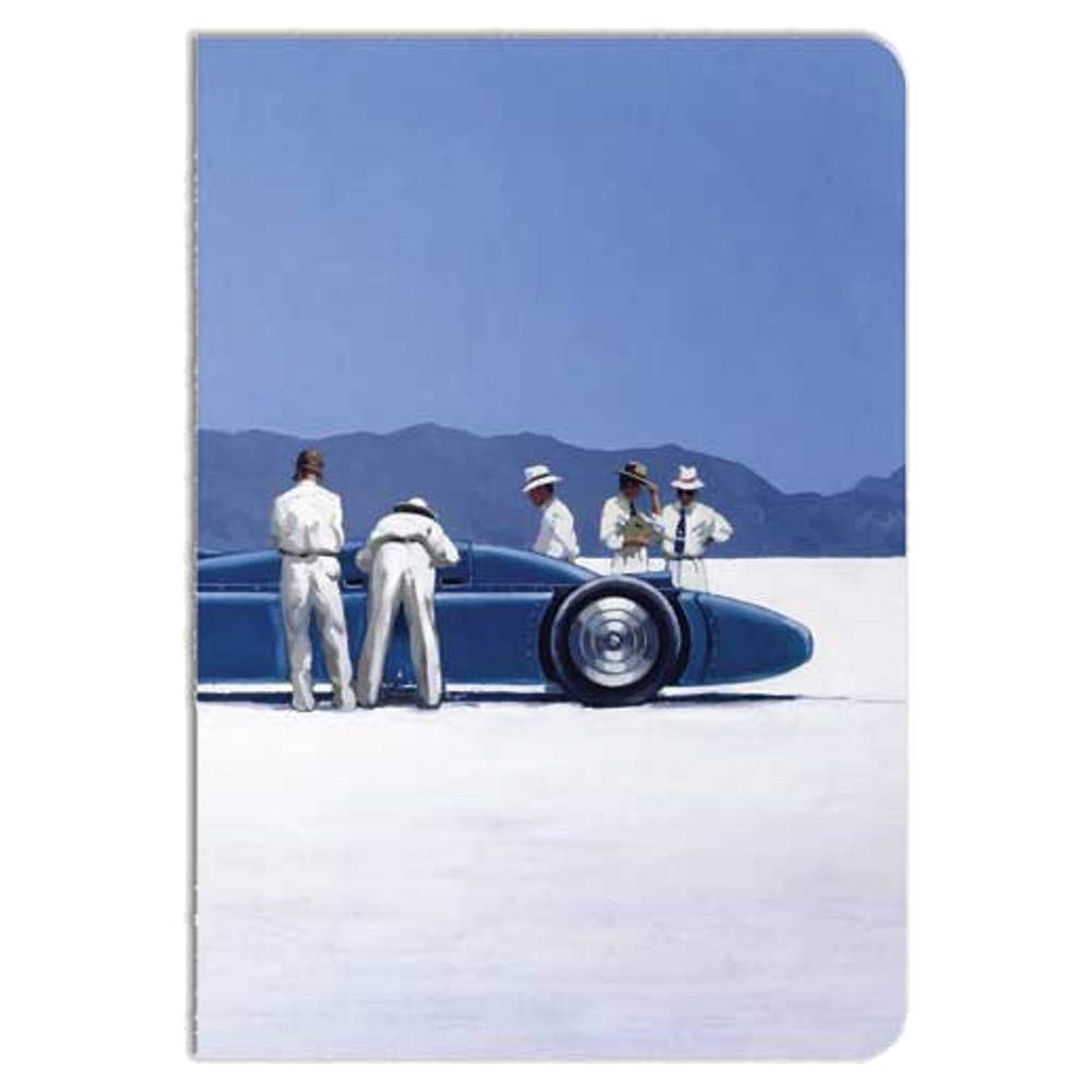 Jack Vettriano - Bluebird at Bonneville Notebook Business, Finance & Career
