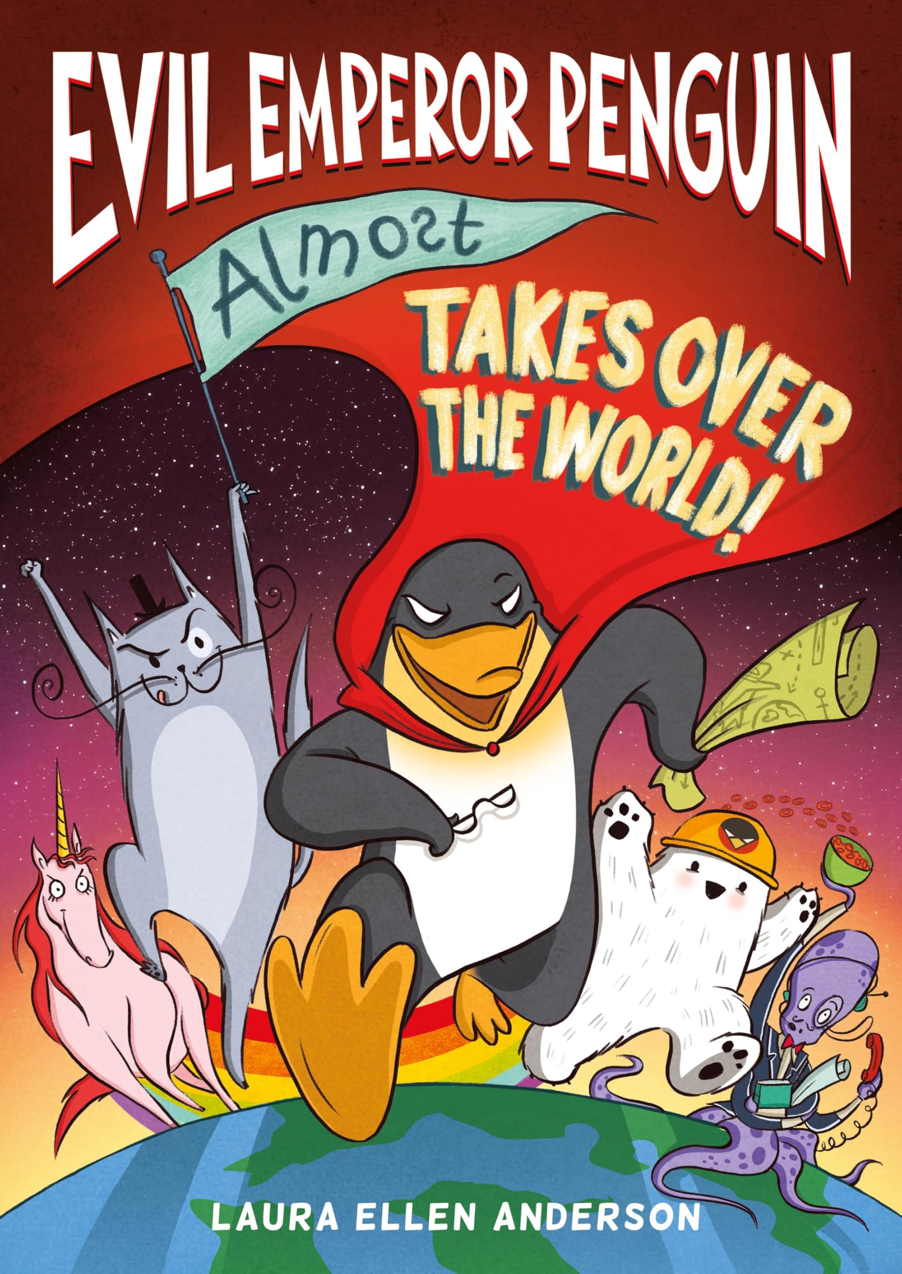 Evil Emperor Penguin (Almost) Takes Over the World Manga
