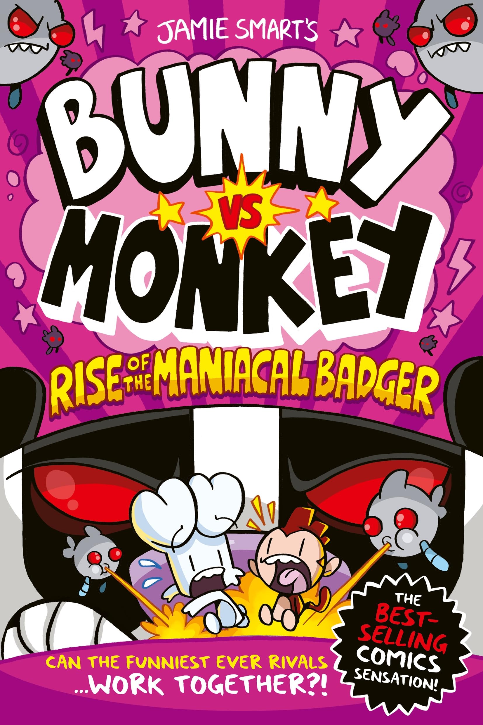 Bunny vs Monkey: Rise of the Maniacal Badger Manga