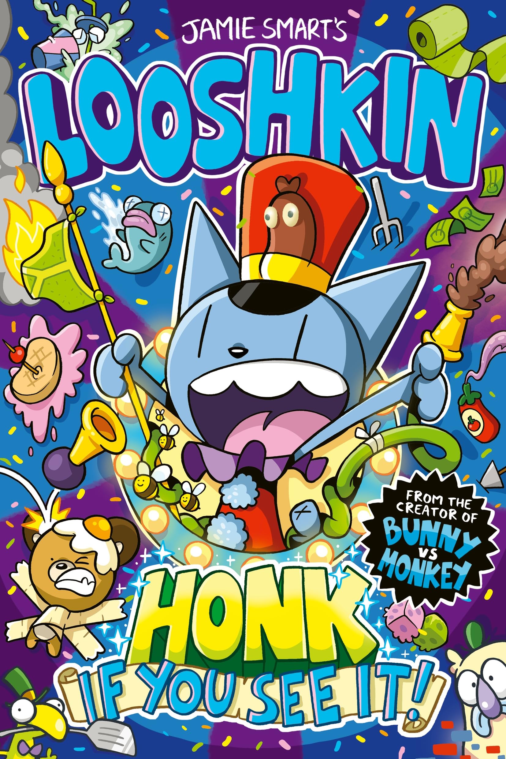 Looshkin: Honk If You See It! (a Phoenix Comic Book, from the multi-million-selling creative genius Jamie Smart): the silliest joke book ever! (Looshkin, 4) Manga