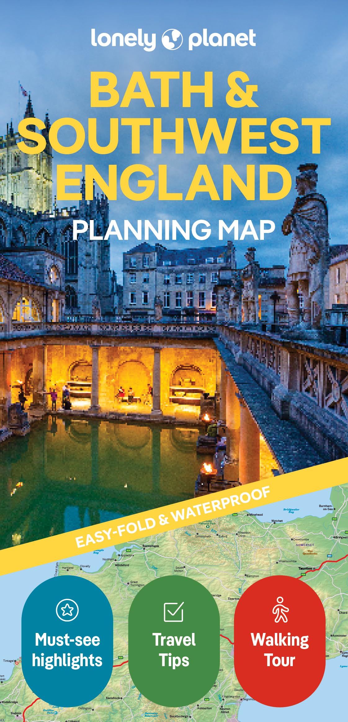 Product Image: Lonely Planet Bath & Southwest England Planning Map