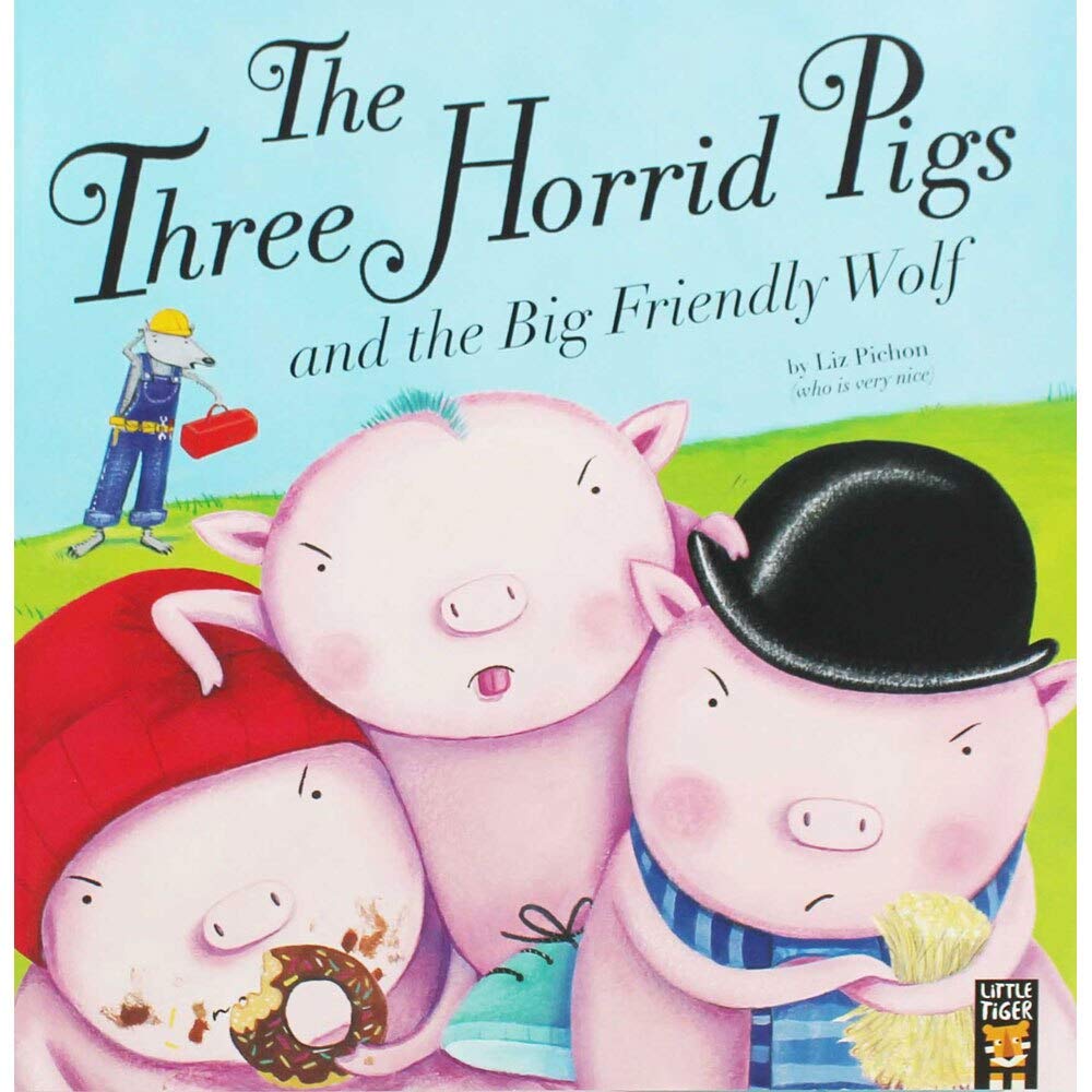 Liz Pichon The Three Horrid Pigs and The Big Friendly Wolf Music