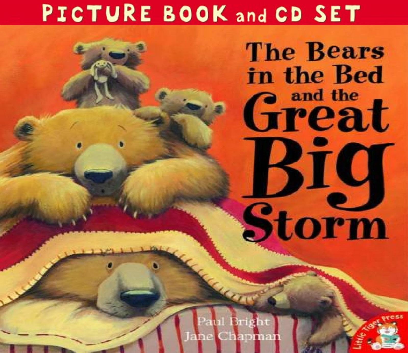 THE BEARS IN THE BED AND THE GREAT BIG STORM - BOO book