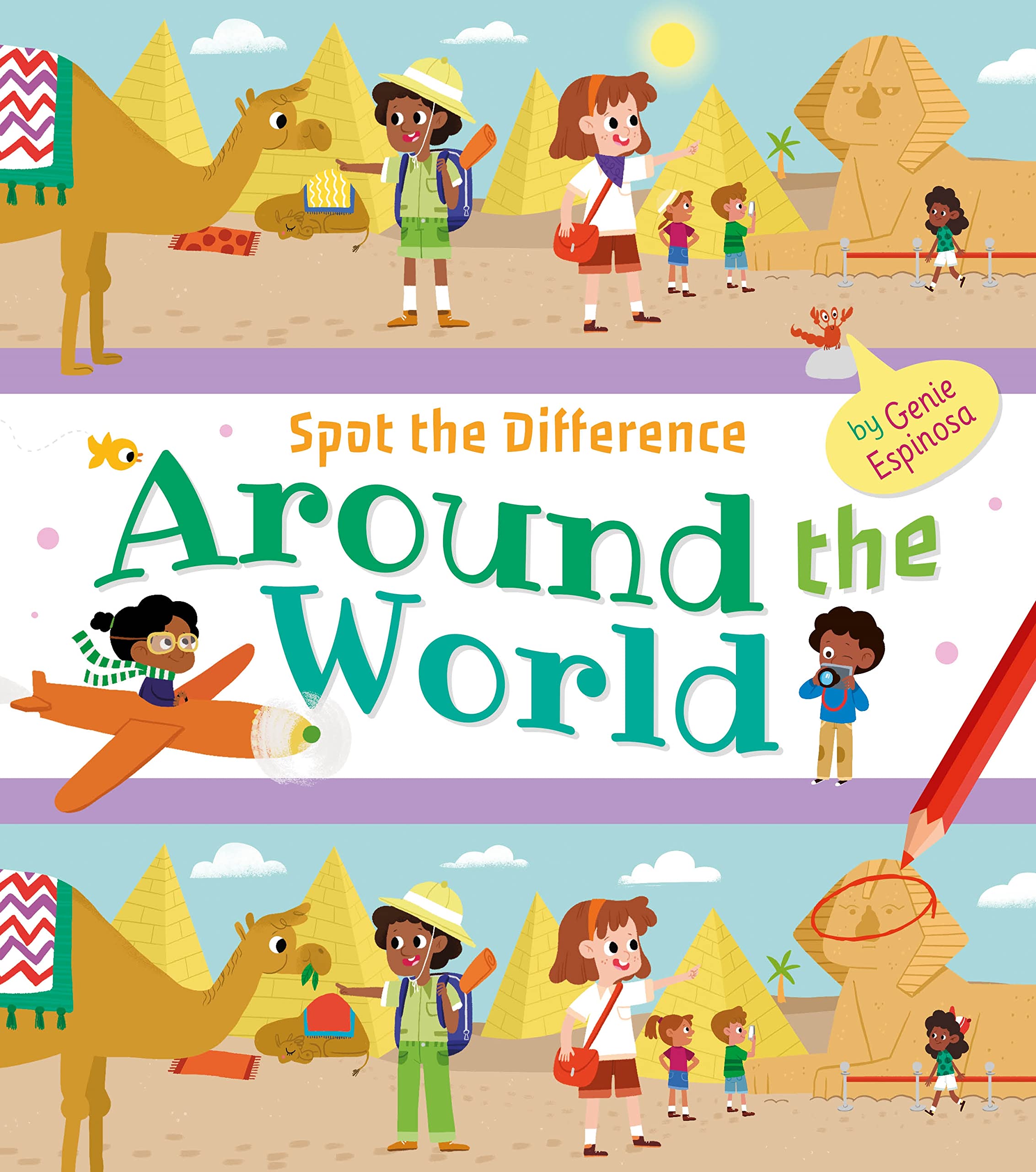 Espinosa, G: Spot the Difference Around the World Tiptoi & Games