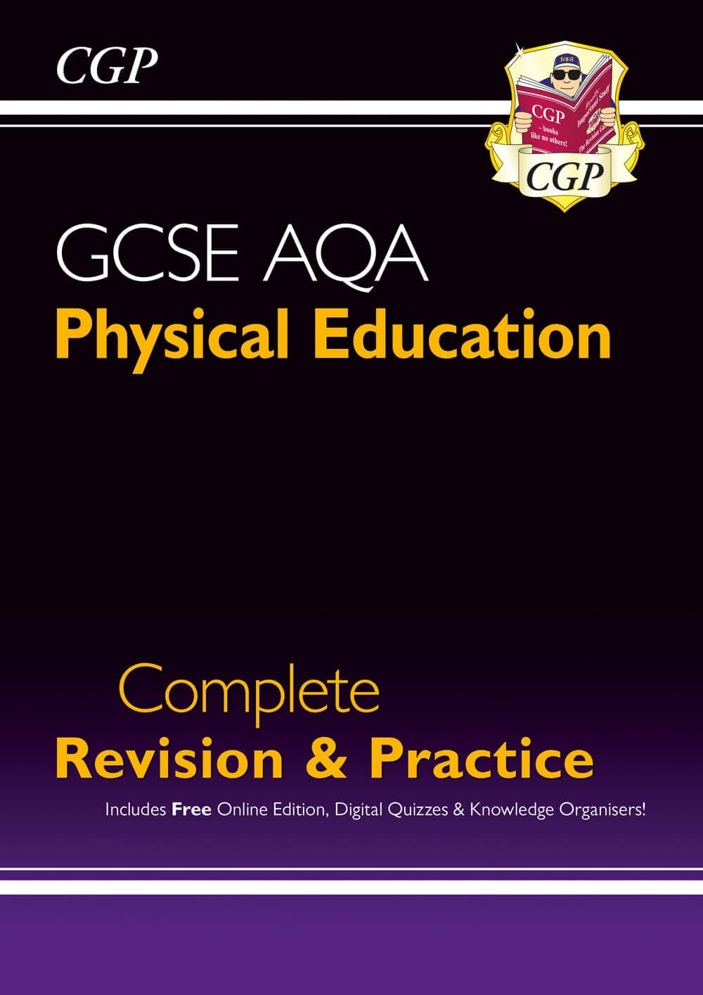 GCSE Physical Education AQA Complete Revision & Practice (with Online Edition and Quizzes) (CGP AQA GCSE PE) Professional & Reference Books