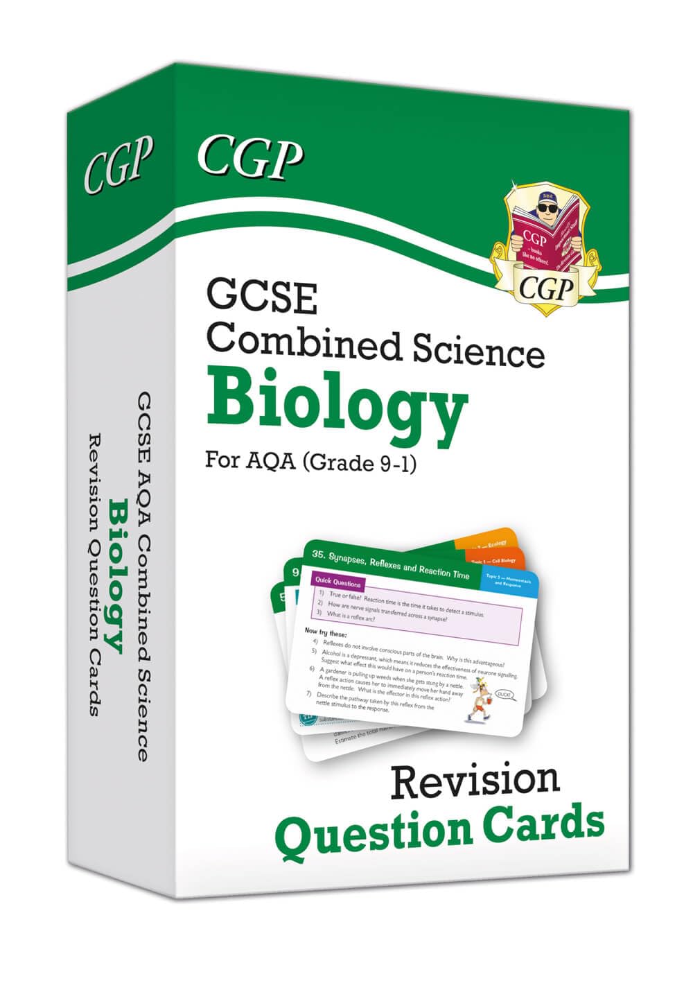 GCSE Combined Science: Biology AQA Revision Question Cards Professional & Reference Books