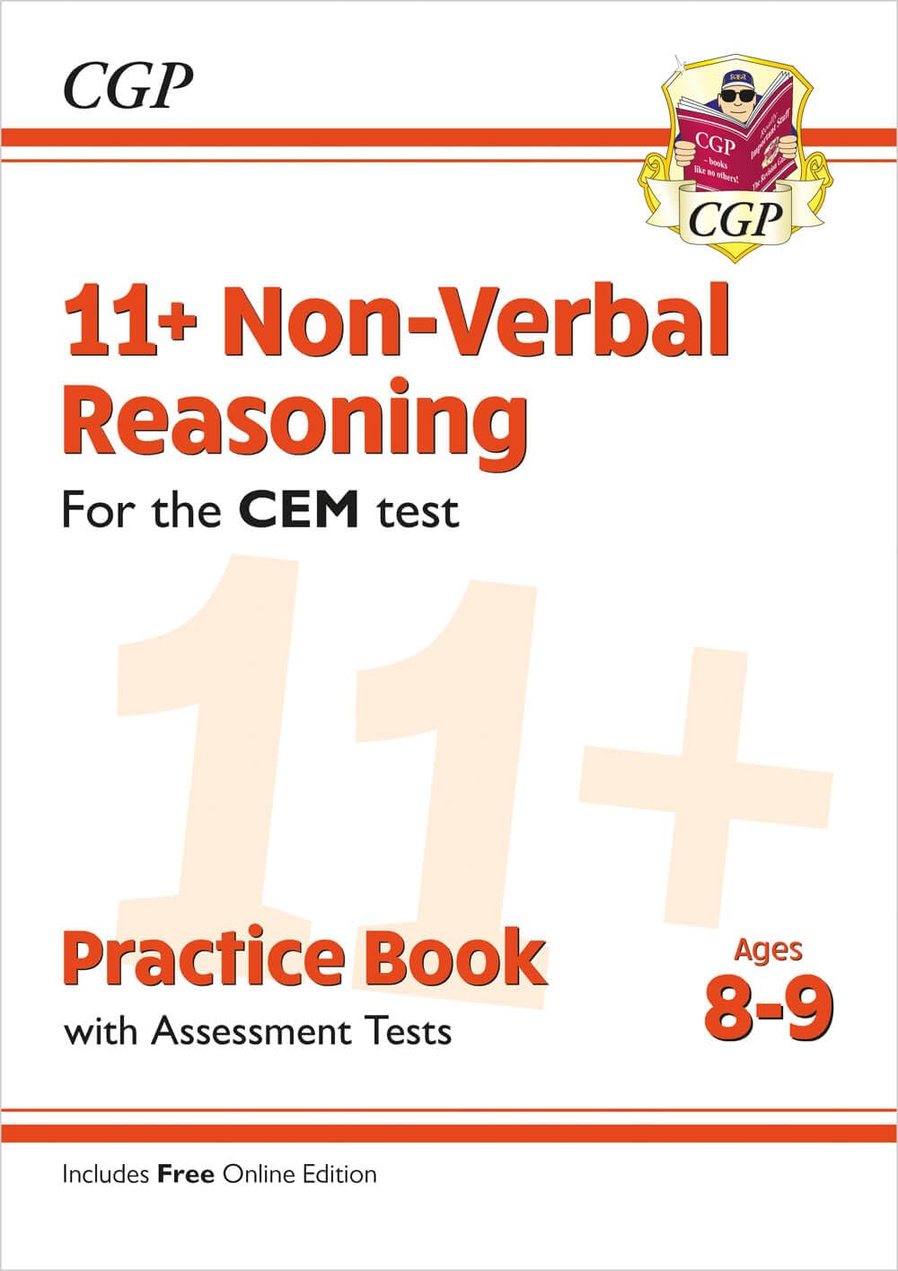 11+ CEM Non-Verbal Reasoning Practice Book & Assessment Tests - Ages 8-9 (with Online Edition) book