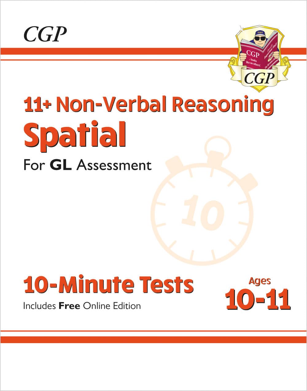 11+ GL 10-Minute Tests: Non-Verbal Reasoning Spatial - Ages 10-11 Book 1 (with Online Edition) book