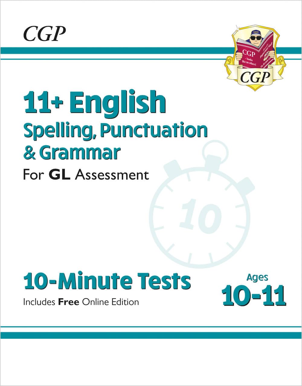 11+ GL 10-Minute Tests: English Spelling, Punctuation & Grammar - Ages 10-11 Book 1 (with Online Ed) Professional & Reference Books