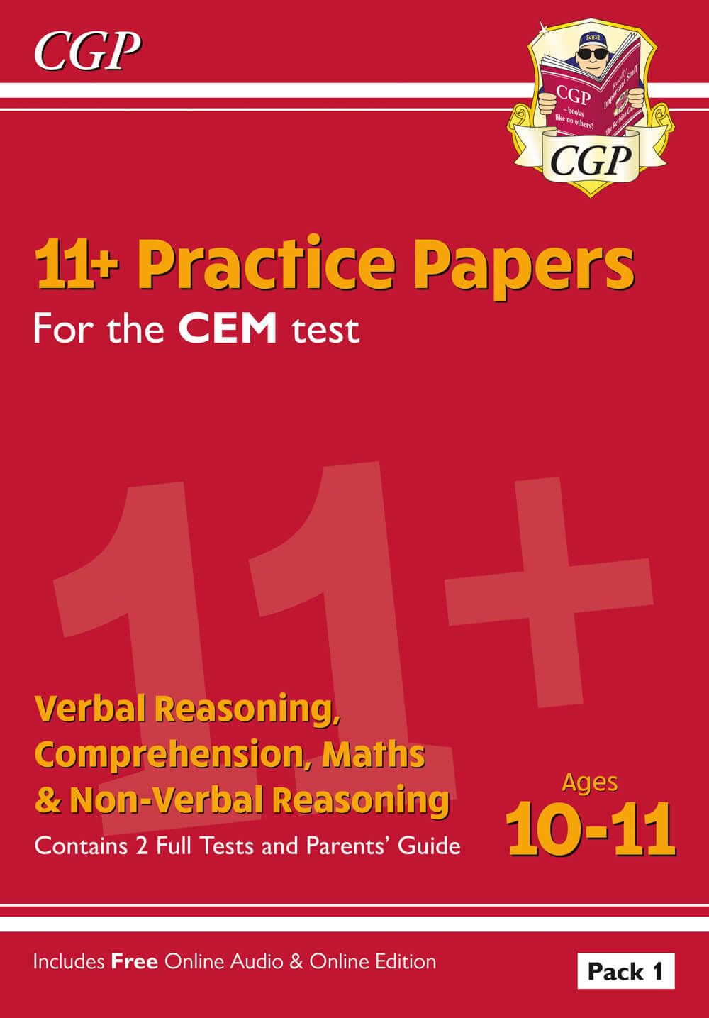 11+ CEM Practice Papers: Ages 10-11 - Pack 1 (with Parents' Guide & Online Edition) Professional & Reference Books