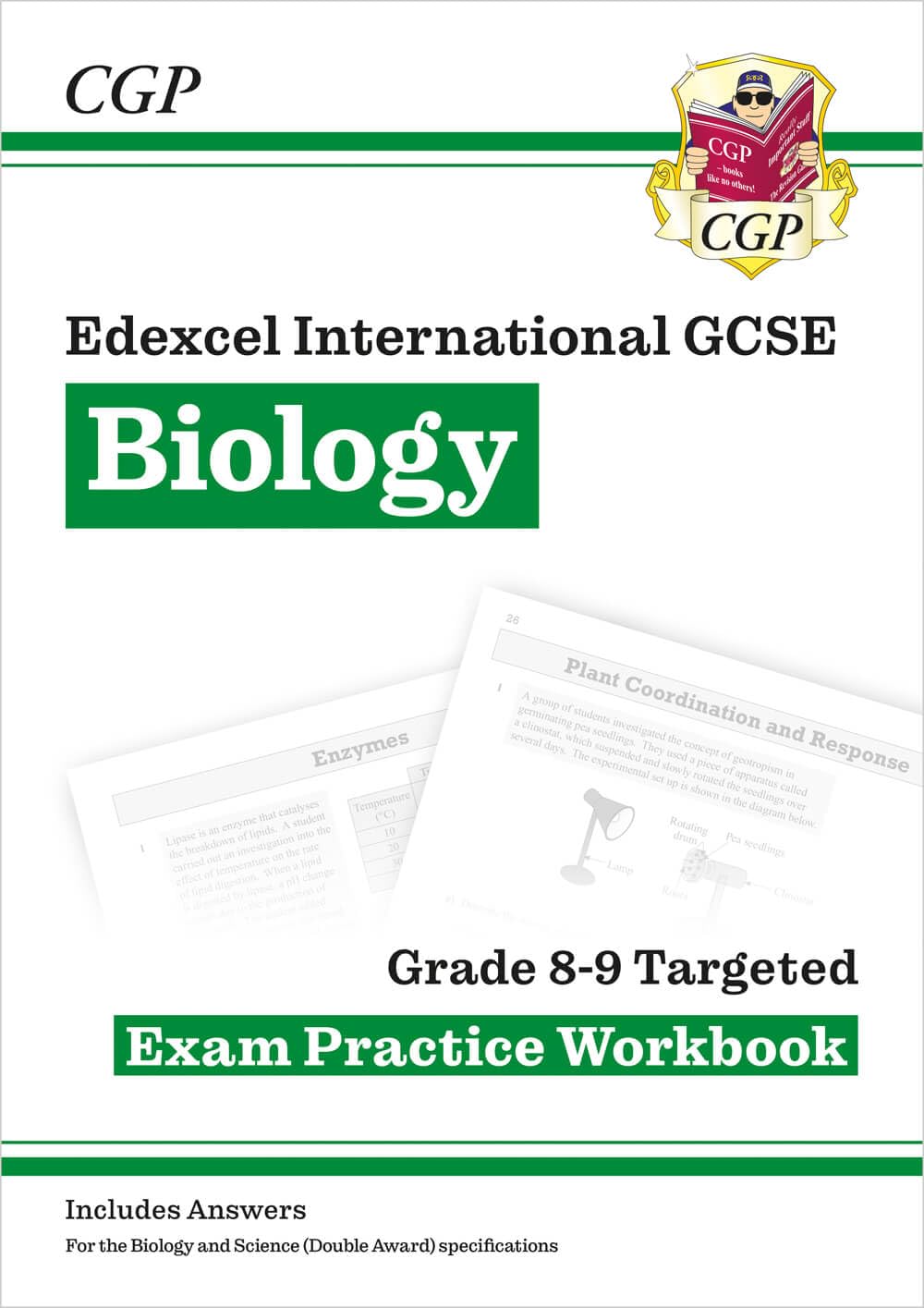 Edexcel International GCSE Biology Grade 8-9 Exam Practice Workbook (with Answers) book