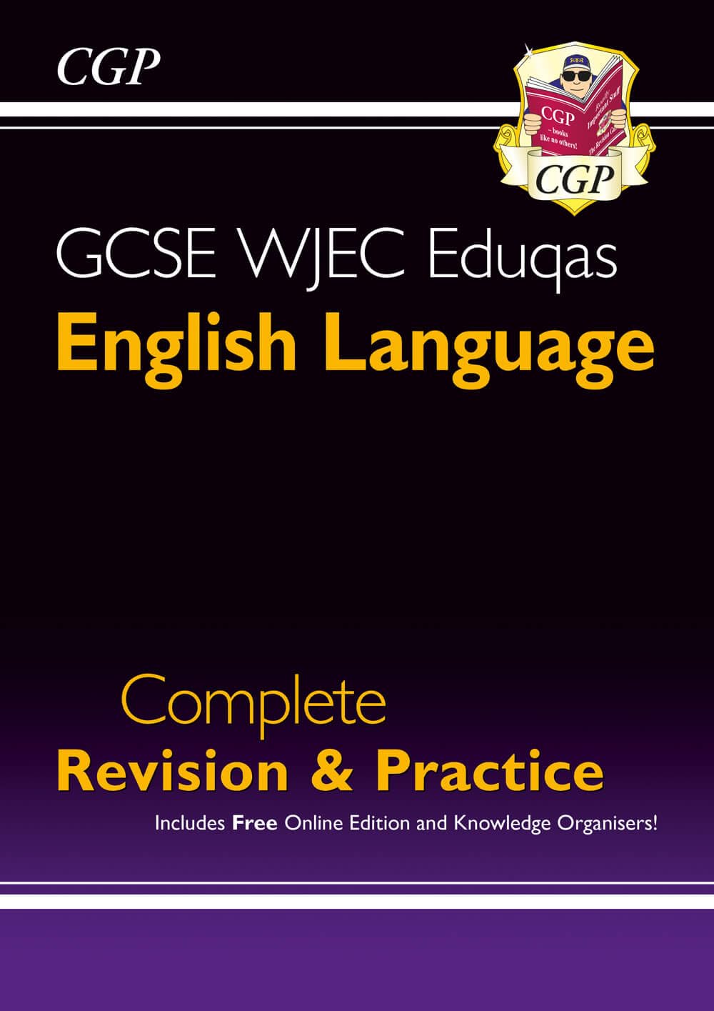 GCSE English Language WJEC Eduqas Complete Revision & Practice (with Online Edition) (CGP WJEC Eduqas GCSE English) Professional & Reference Books
