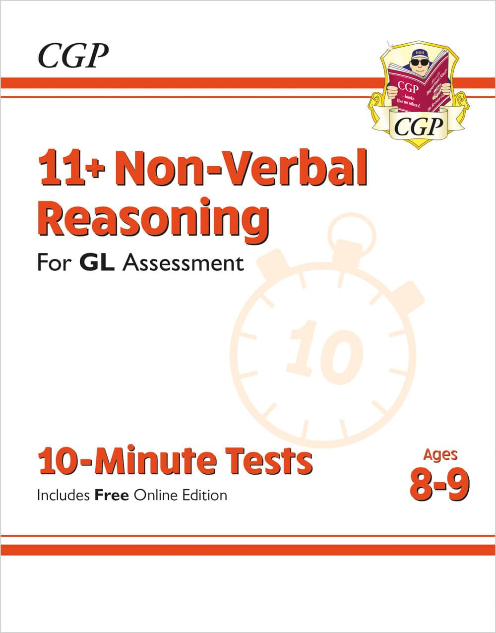 11+ GL 10-Minute Tests: Non-Verbal Reasoning - Ages 8-9 (with Online Edition) (CGP 11+ Ages 8-9) Professional & Reference Books