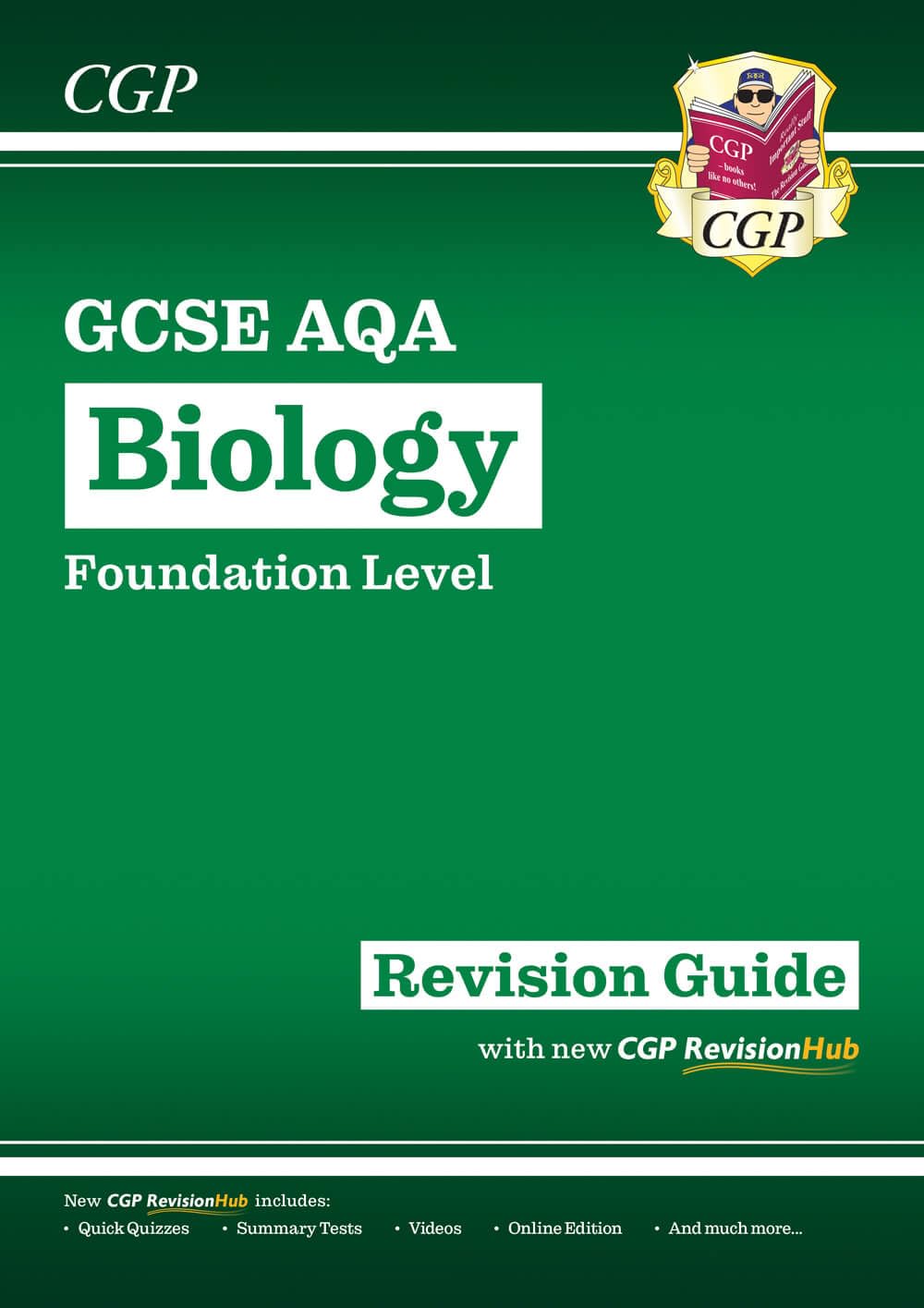 New GCSE Biology AQA Foundation Revision Guide with CGP RevisionHub book