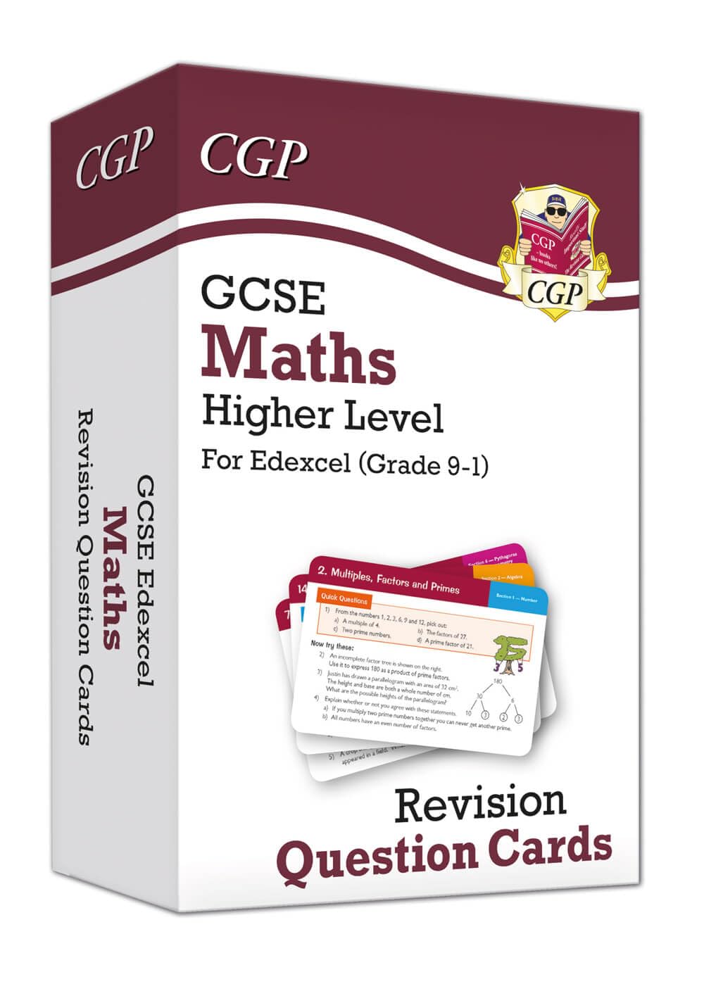 Product Image: GCSE Maths Edexcel Revision Question Cards - Higher