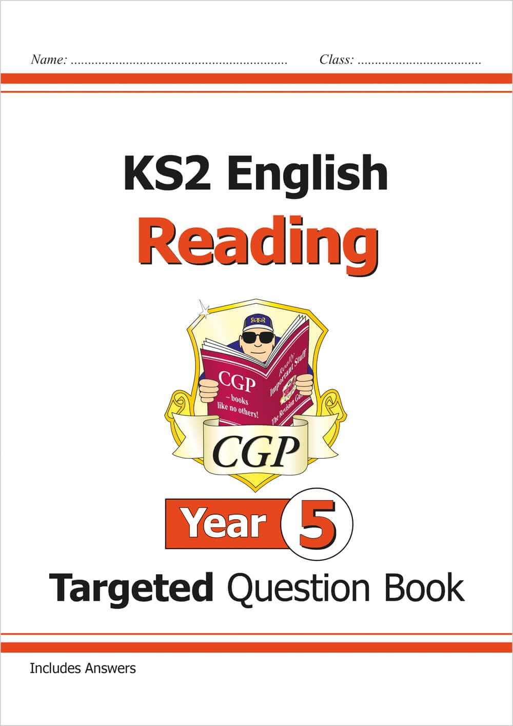 KS2 English Year 5 Reading Targeted Question Book (CGP Year 5 English) Professional & Reference Books