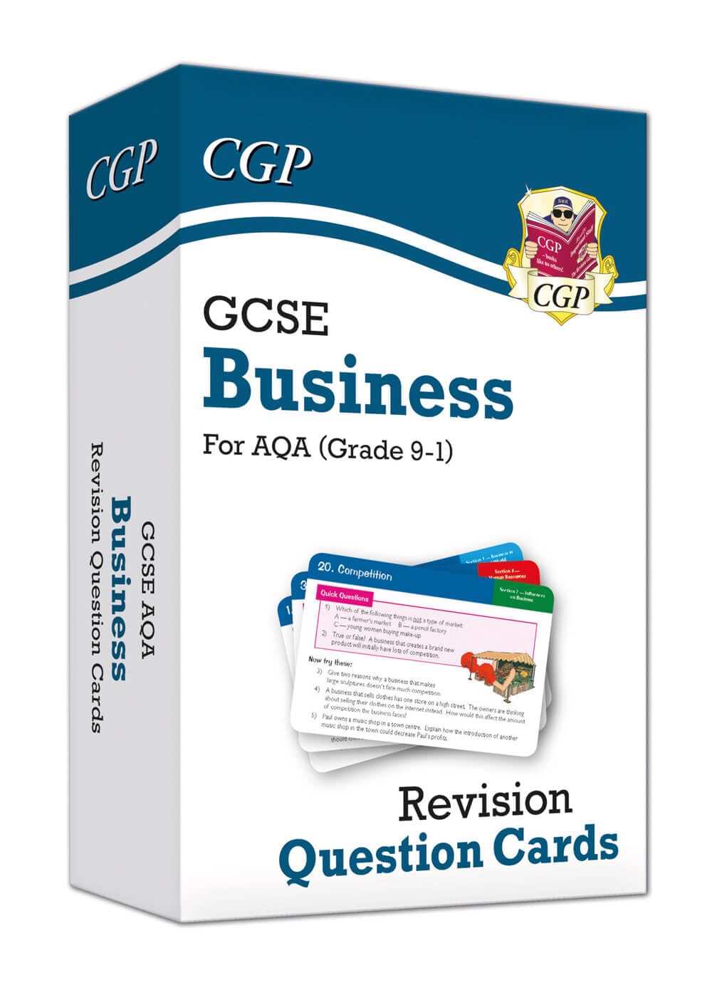 GCSE Business AQA Revision Question Cards Professional & Reference Books