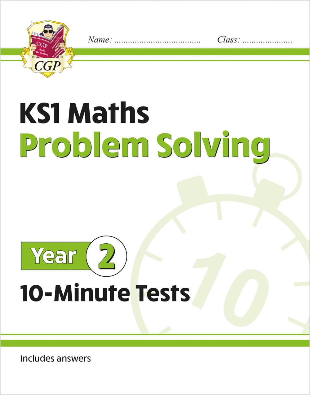 KS1 Year 2 Maths 10-Minute Tests: Problem Solving Professional & Reference Books