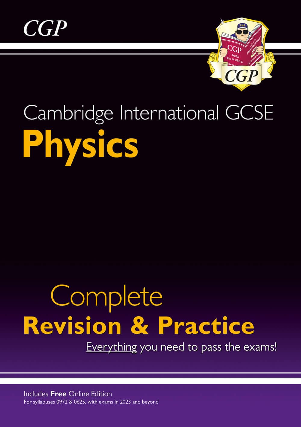 Cambridge International GCSE Physics Complete Revision & Practice (CGP Cambridge IGCSE) Professional & Reference Books