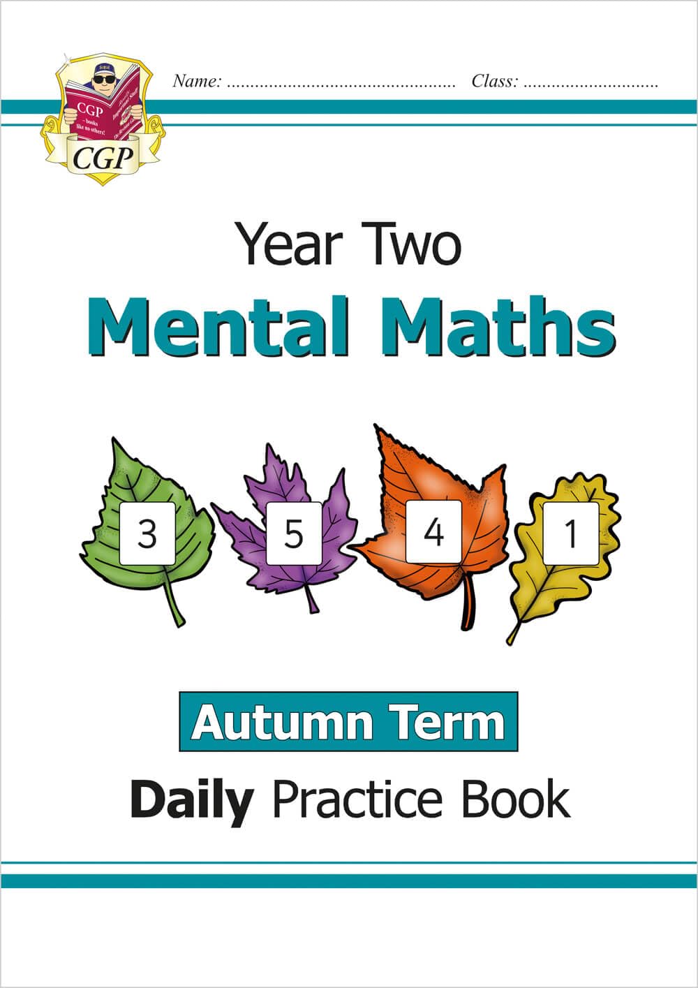 KS1 Mental Maths Year 2 Daily Practice Book: Autumn Term (CGP Year 2 Daily Workbooks) Professional & Reference Books