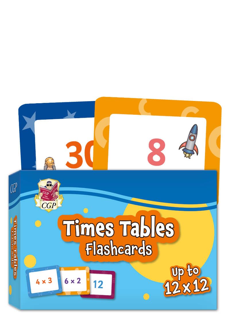 Times Tables Flashcards: perfect for learning the 1 to 12 times tables Education & Training
