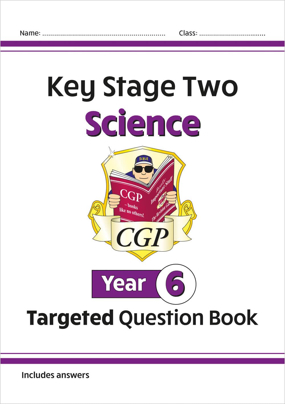 KS2 Science Year 6 Targeted Question Book (includes answers) (CGP Year 6 Science) Education & Training