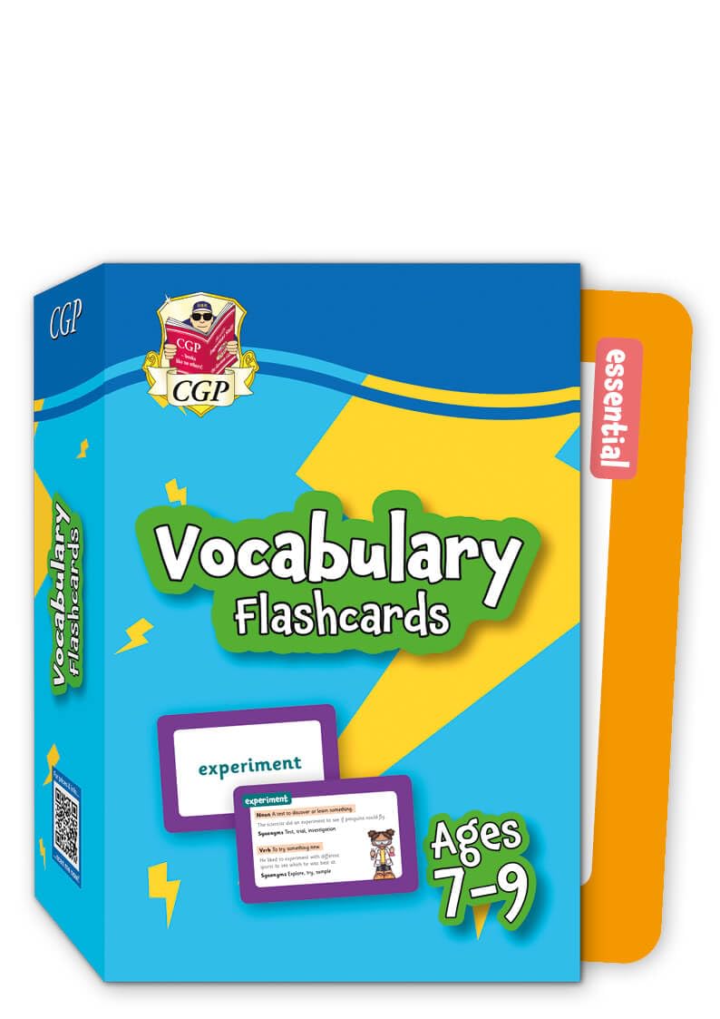 Vocabulary Flashcards for Ages 7-9 Education & Training