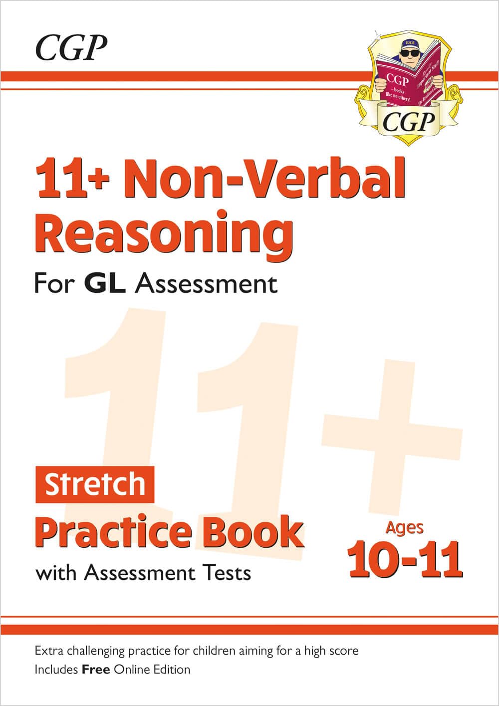 11+ GL Non-Verbal Reasoning Stretch Practice Book & Assessment Tests - Ages 10-11 (with Online Ed) book