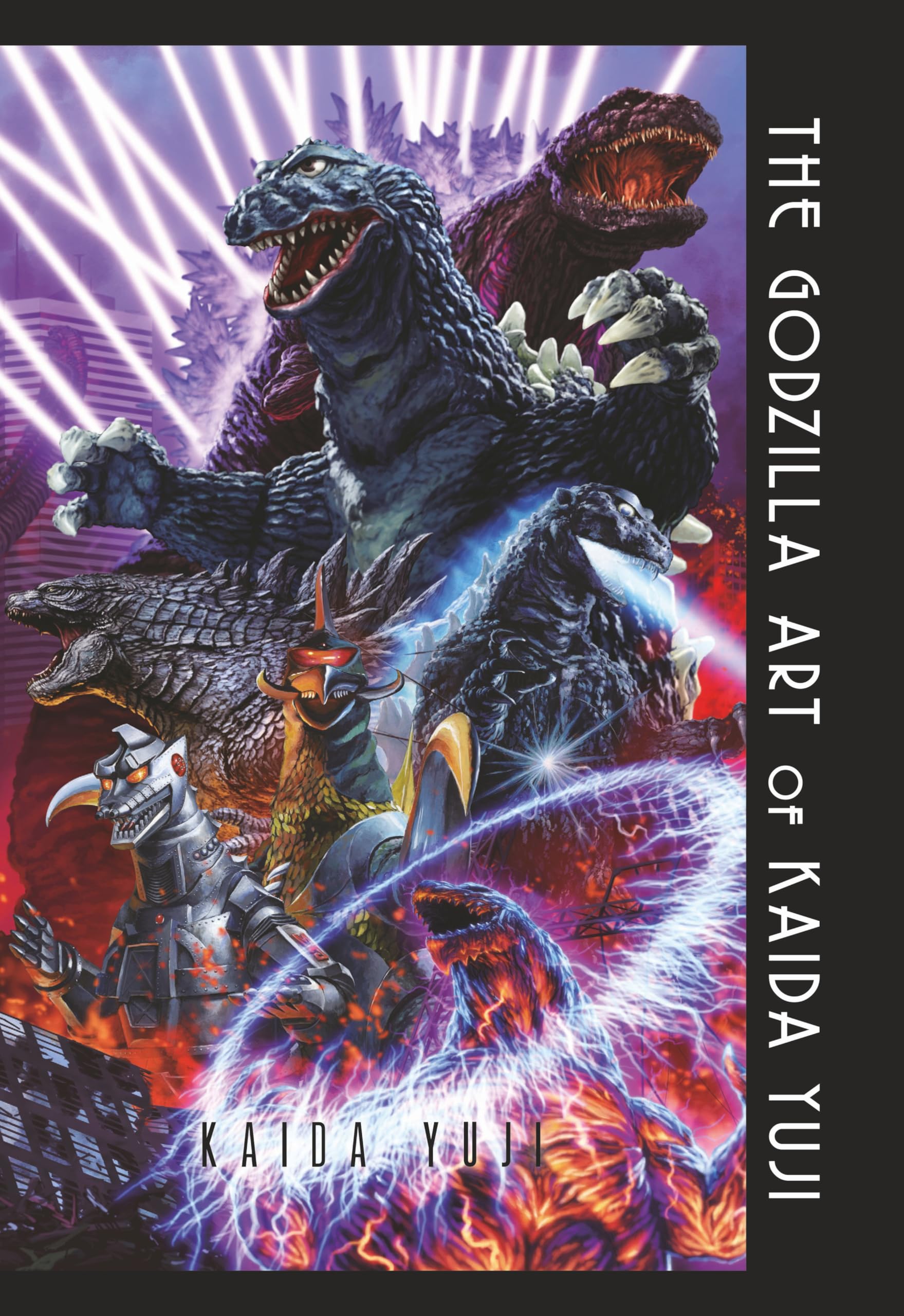 The Godzilla Art of Kaida Yuji Books