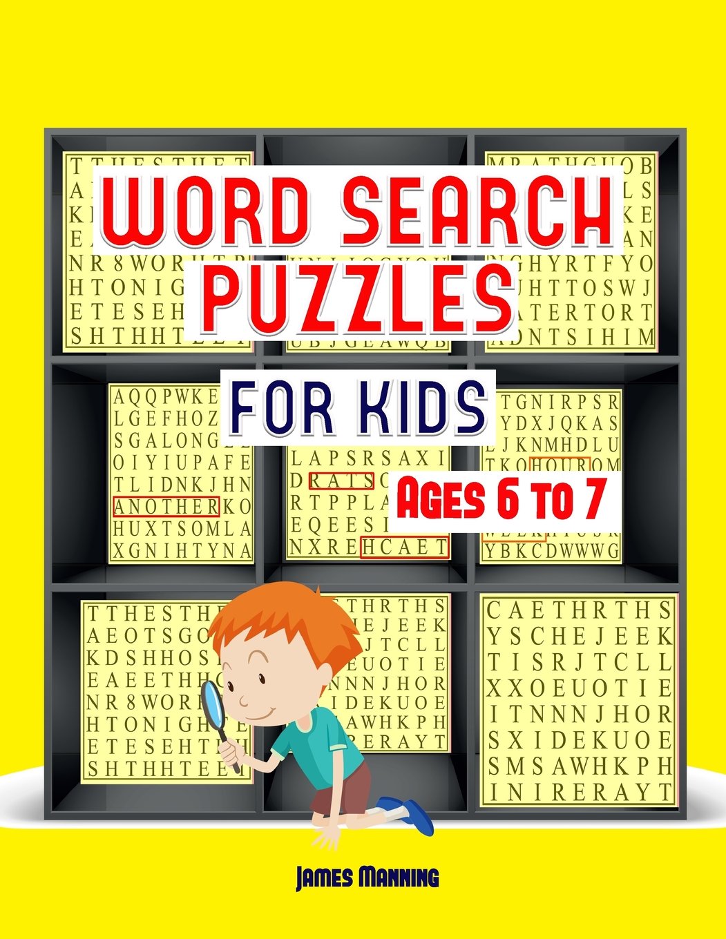Word Search Puzzles for Kids: A large print word search puzzles for kids book with word search puzzles for third grade children: The word search exercises in this book are fully photocopyable Non-fiction