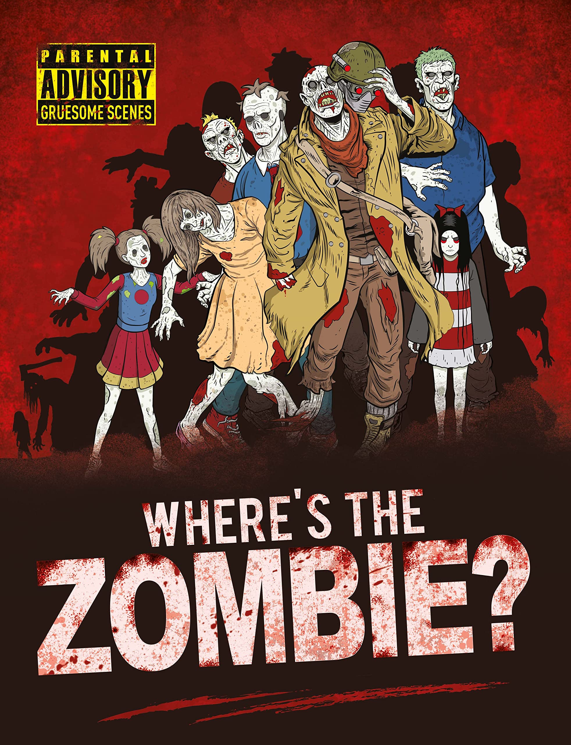 Where's the Zombie?: A Post-Apocalyptic Zombie Search and Find Adventure (Search and Find Activity) Leisure & Fun