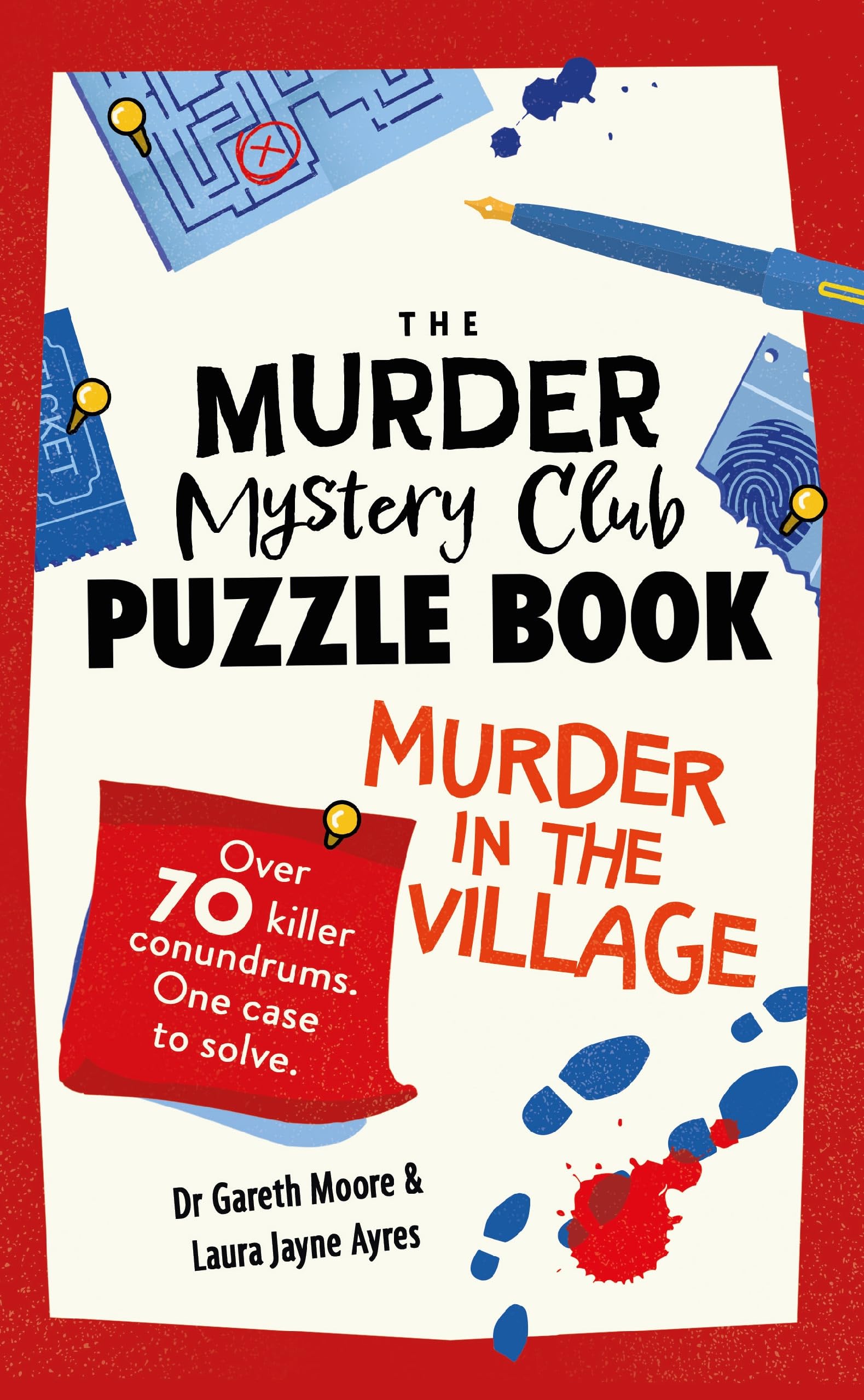 The Murder Mystery Club Puzzle Book: Murder in the Village Leisure & Fun