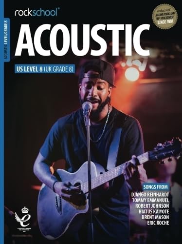 Rockschool Acoustic Guitar Level 8 Arts & Music