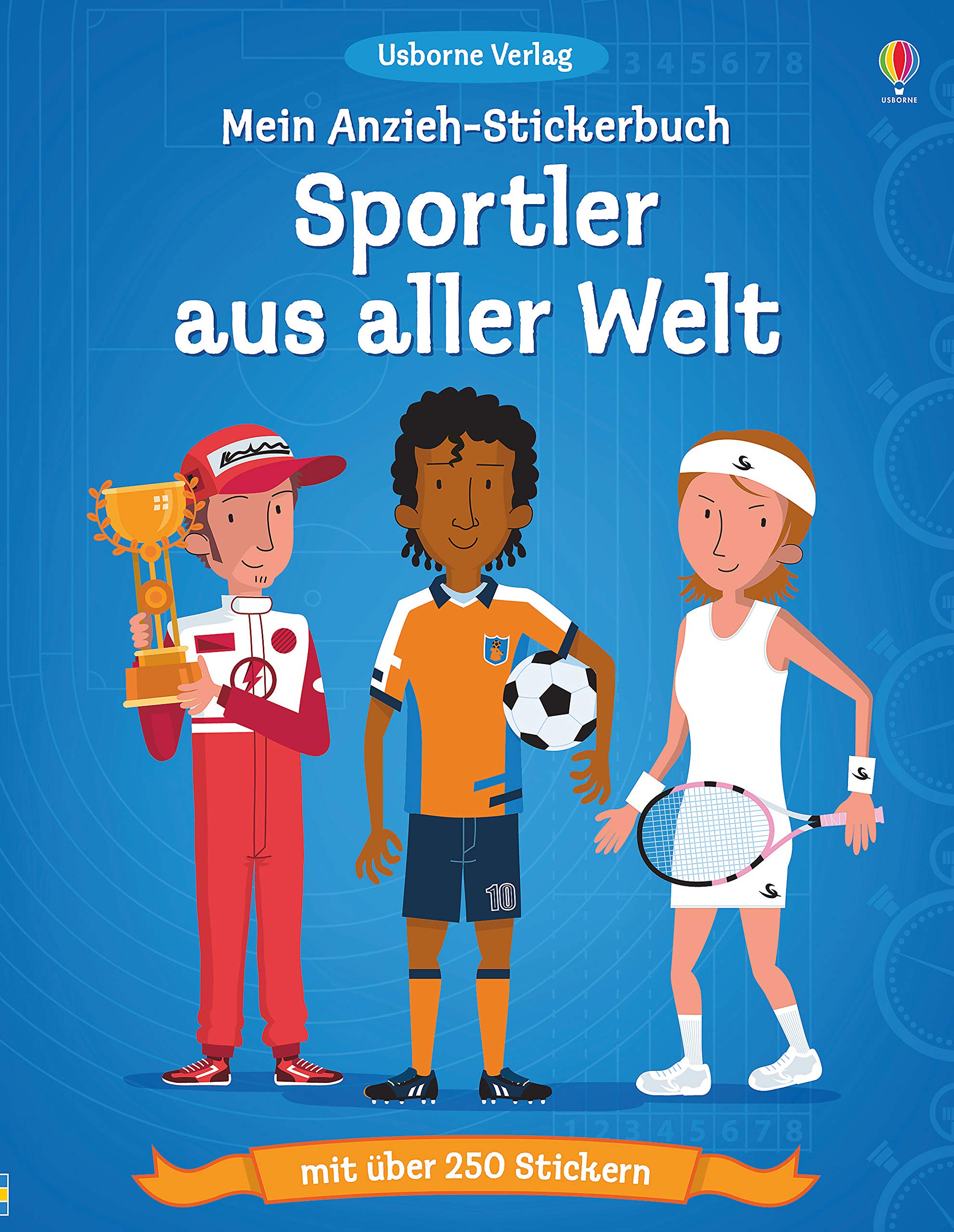 Mein Anzieh-Stickerbuch: Sportler aus aller Welt Leisure & Fun