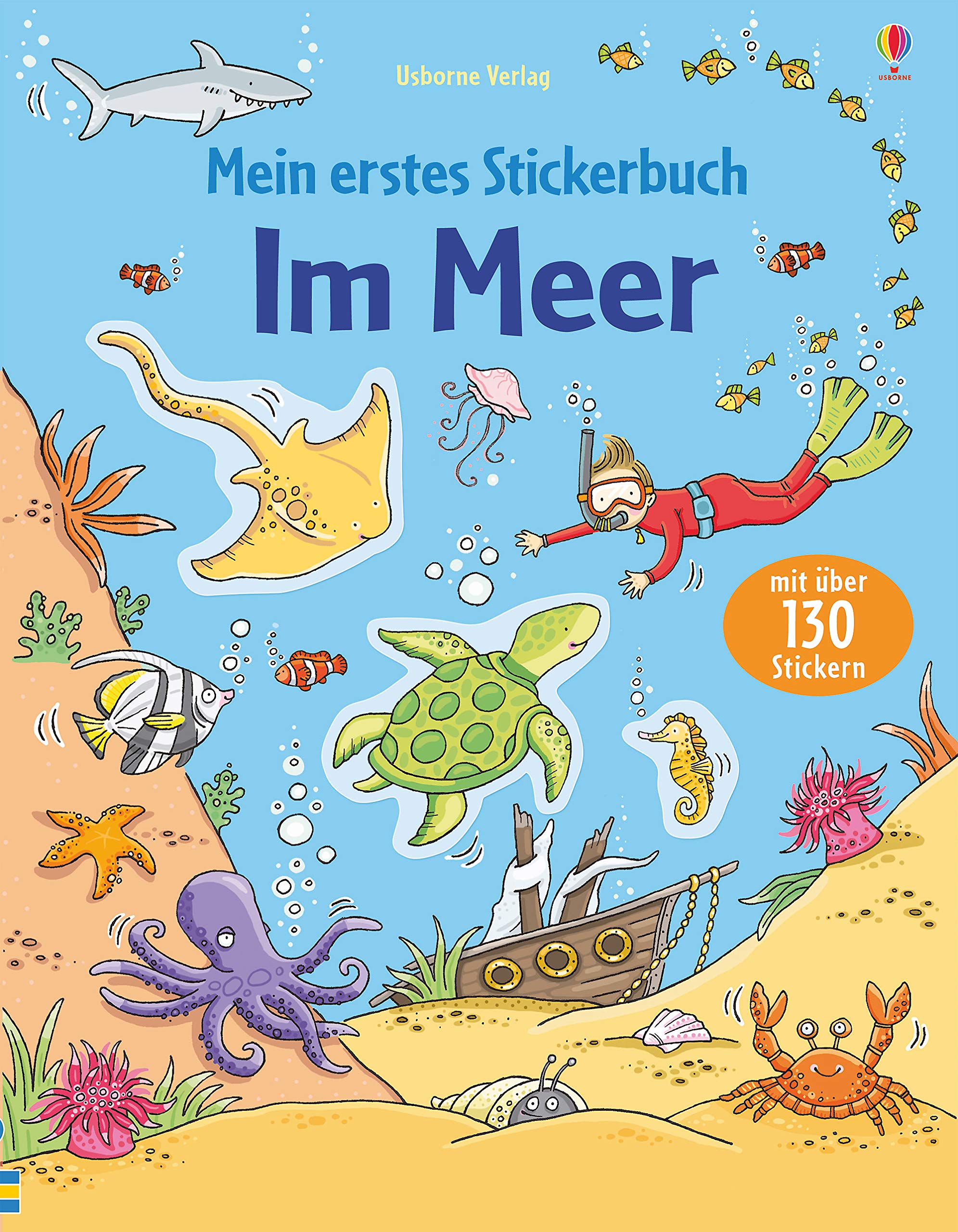 Mein erstes Stickerbuch: Im Meer: mit über 130 Stickern (Meine ersten Stickerbücher) book