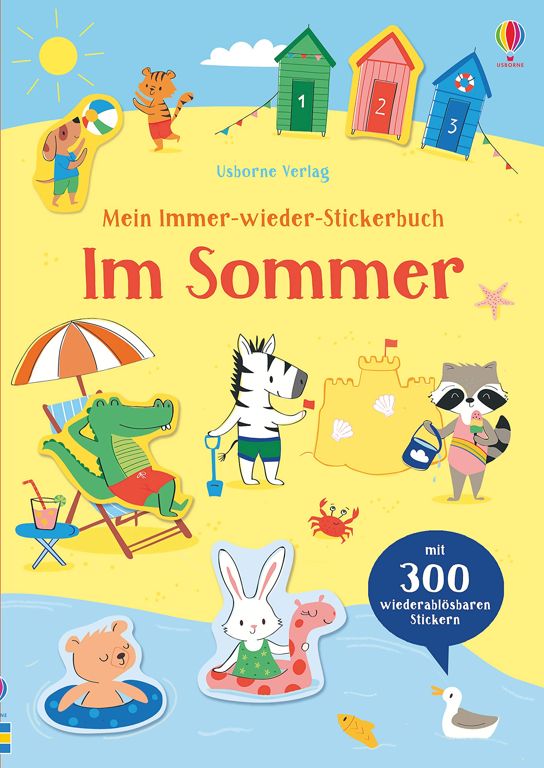 Mein Immer-wieder-Stickerbuch: Im Sommer: Mit 300 wiederablösbaren Stickern (Meine Immer-wieder-Stickerbücher) Books