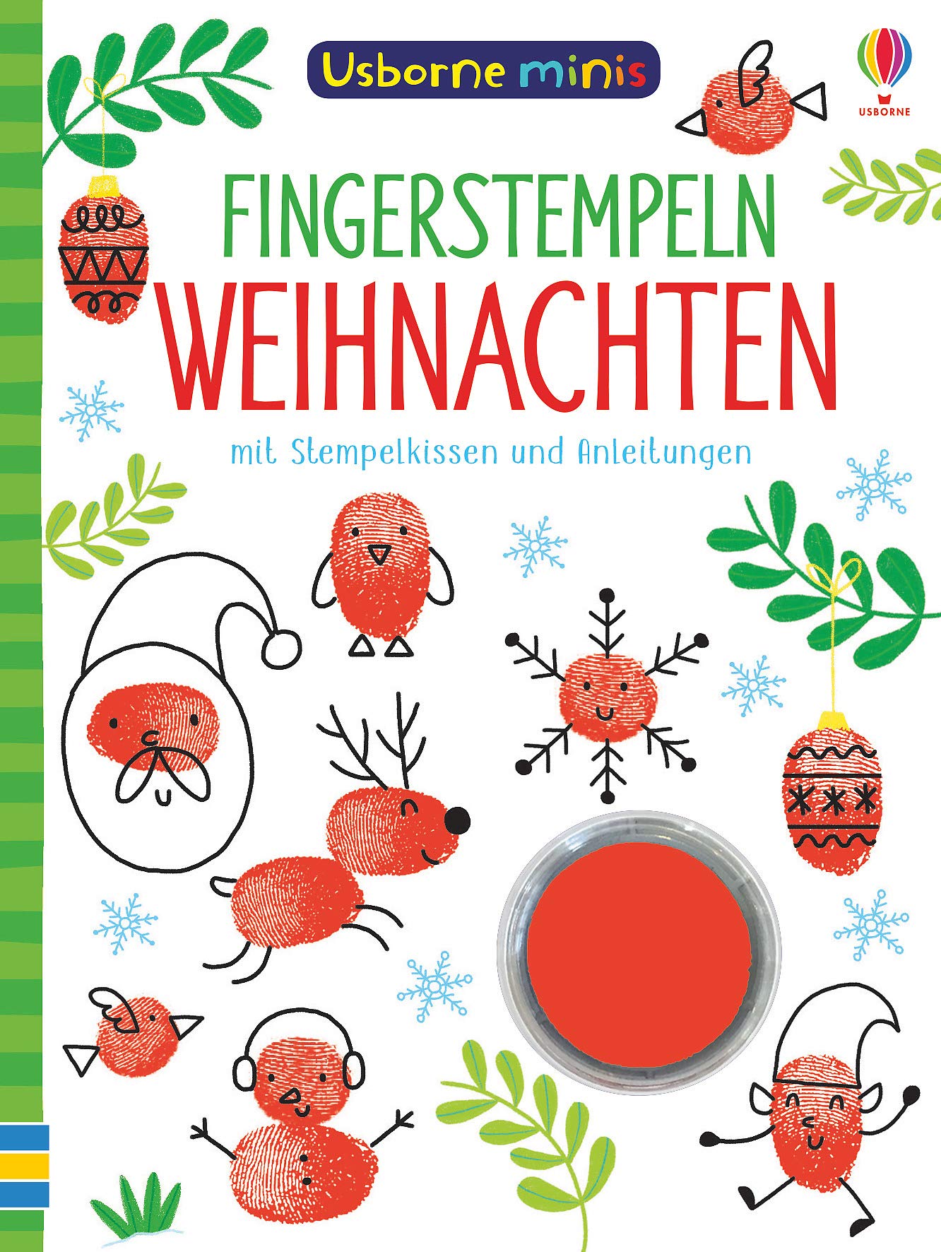 Product Image: Usborne Minis: Fingerstempeln Weihnachten
