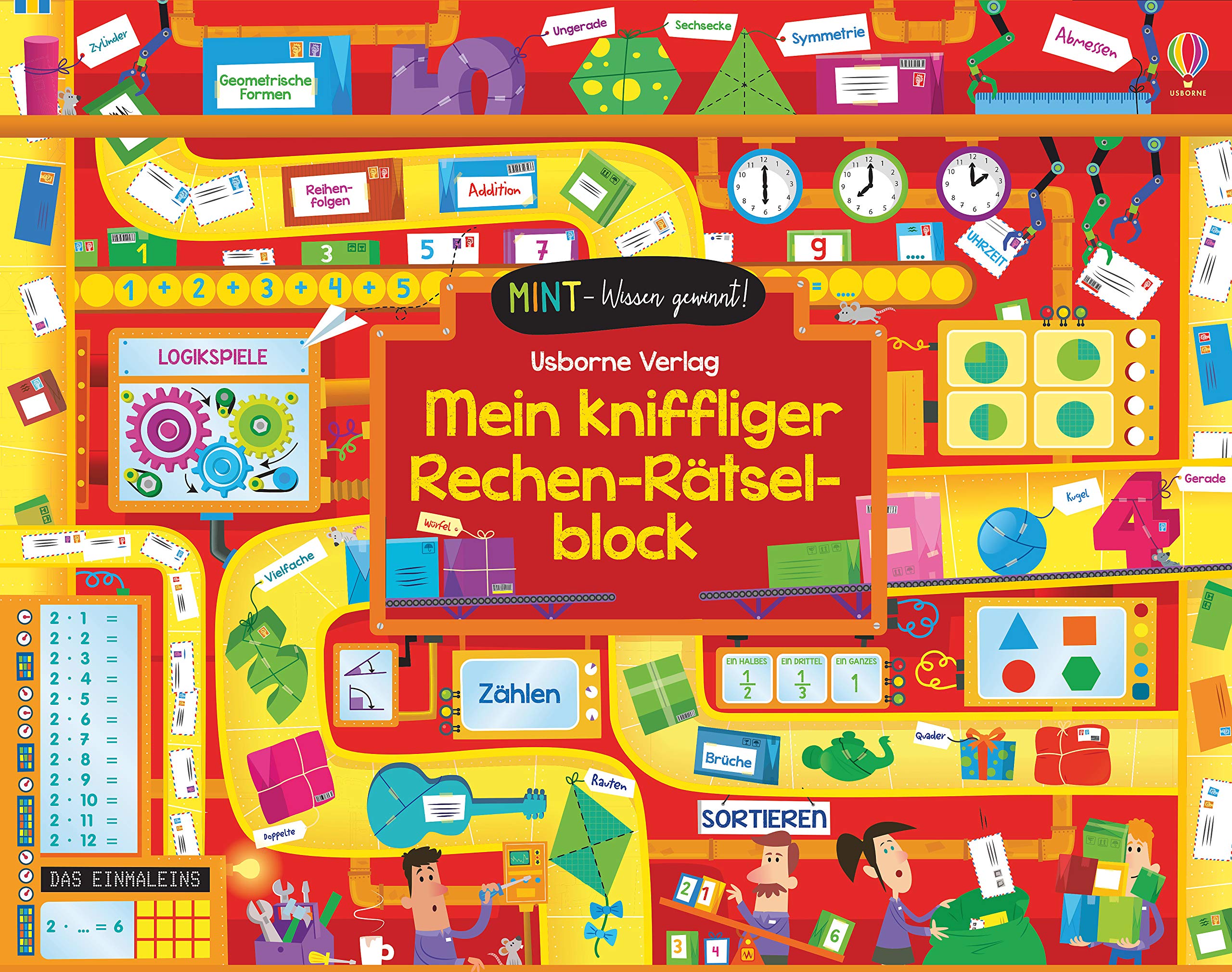 MINT - Wissen gewinnt! Mein kniffliger Rechen-Rätselblock (MINT-Wissen-gewinnt-Reihe) Tiptoi & Games