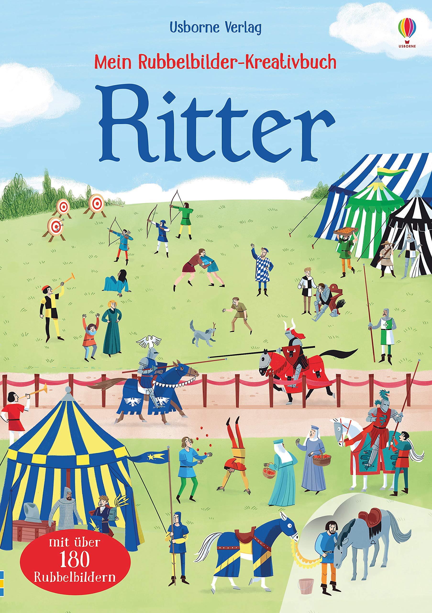 Mein Rubbelbilder-Kreativbuch: Ritter Tiptoi & Games