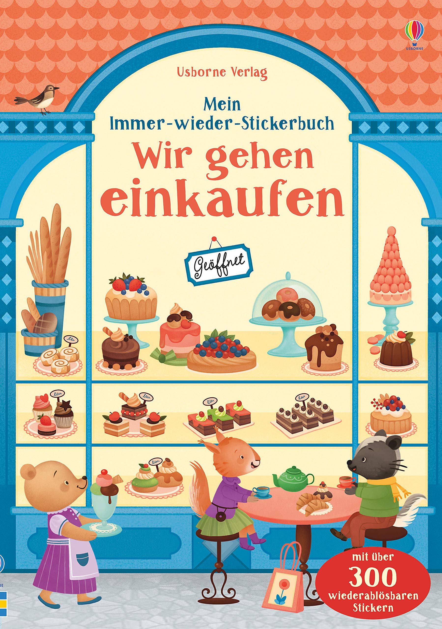 Mein Immer-wieder-Stickerbuch: Wir gehen einkaufen Non-fiction