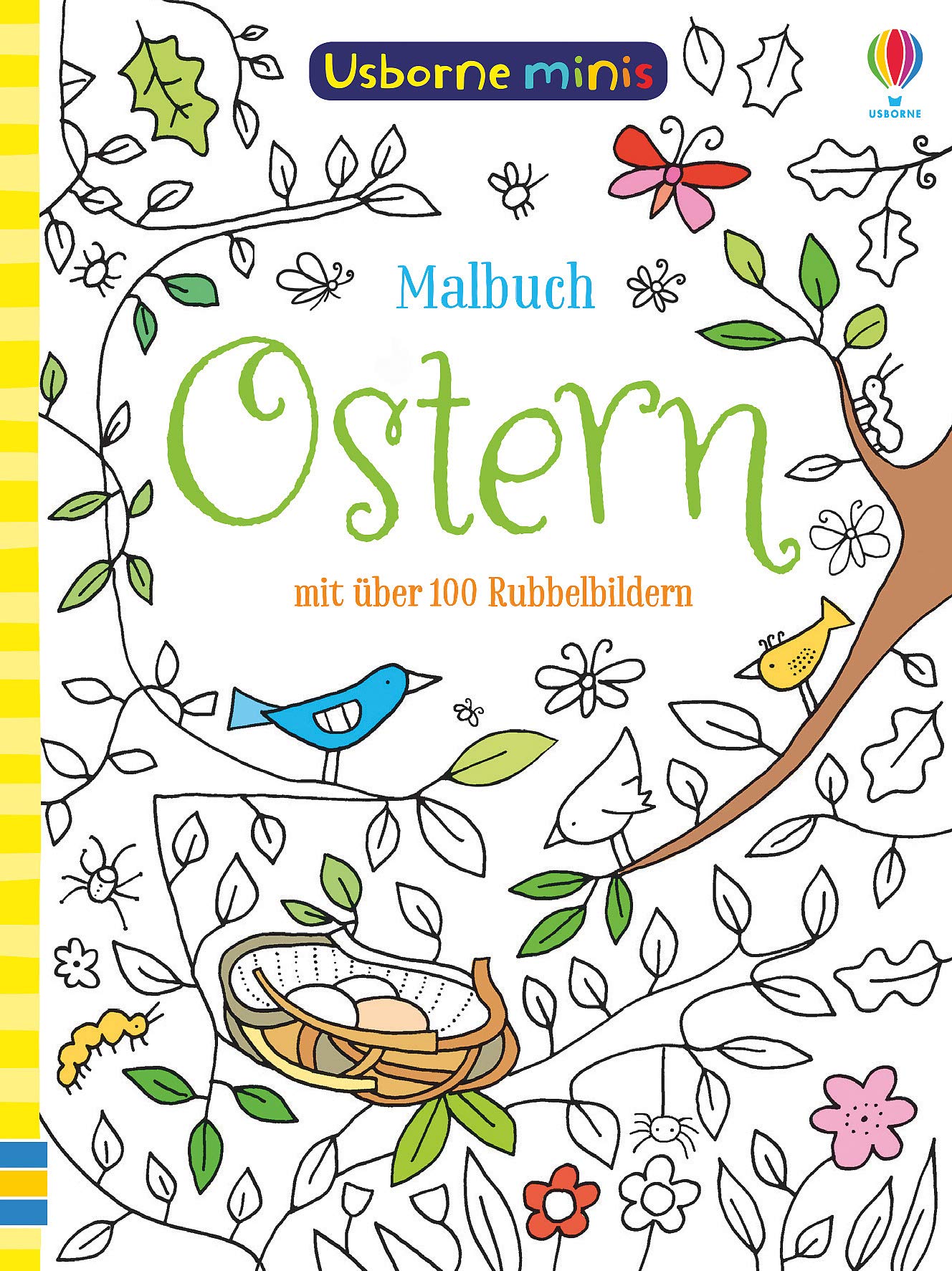 Usborne Minis - Malbuch: Ostern: mit über 100 Rubbelbildern (Usborne-Minis-Reihe) Non-fiction