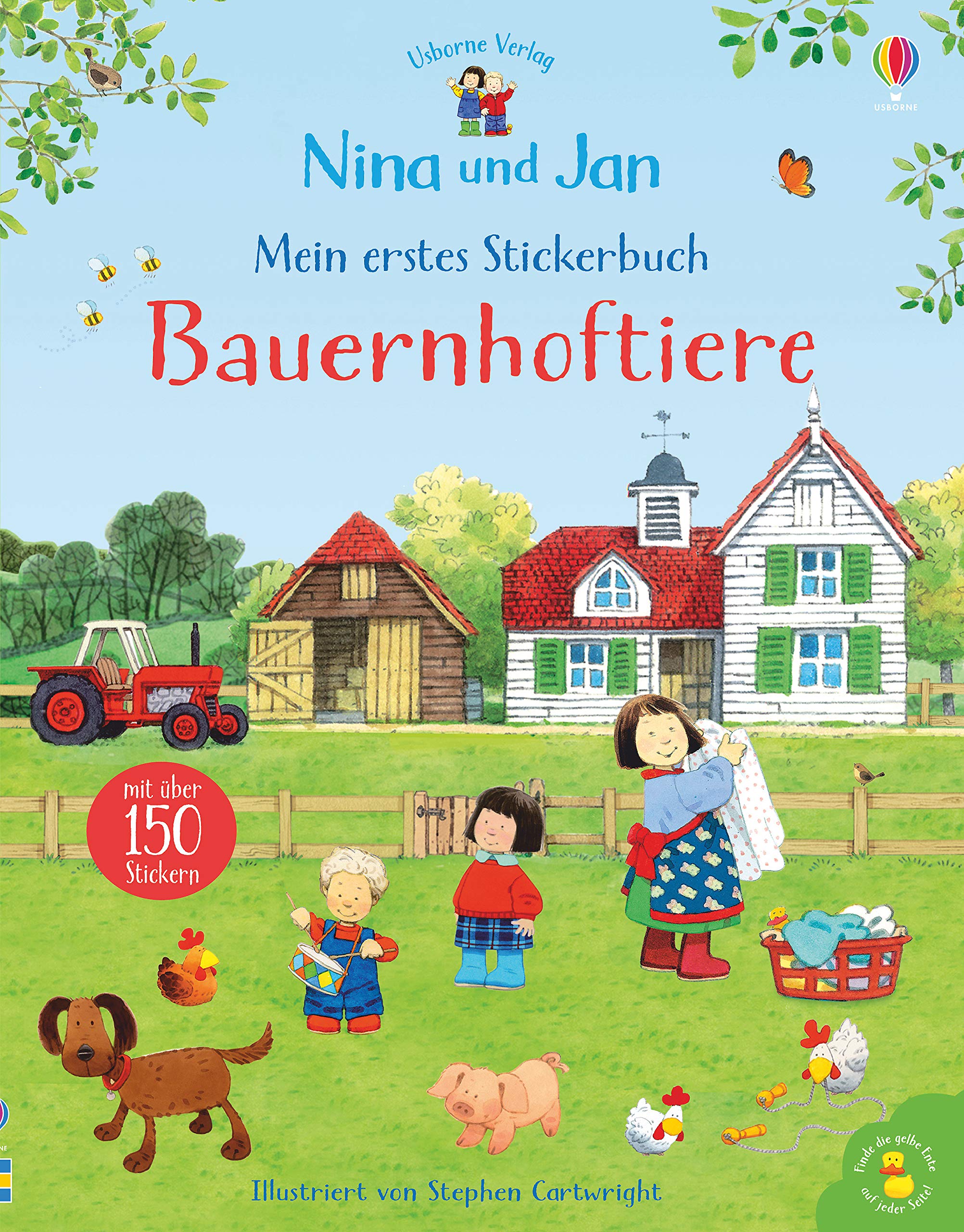 Nina und Jan - Mein erstes Stickerbuch: Bauernhoftiere Non-fiction